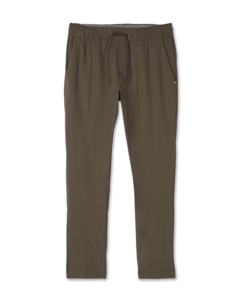 Meta Elastic Waist Pant | Dark Oregano