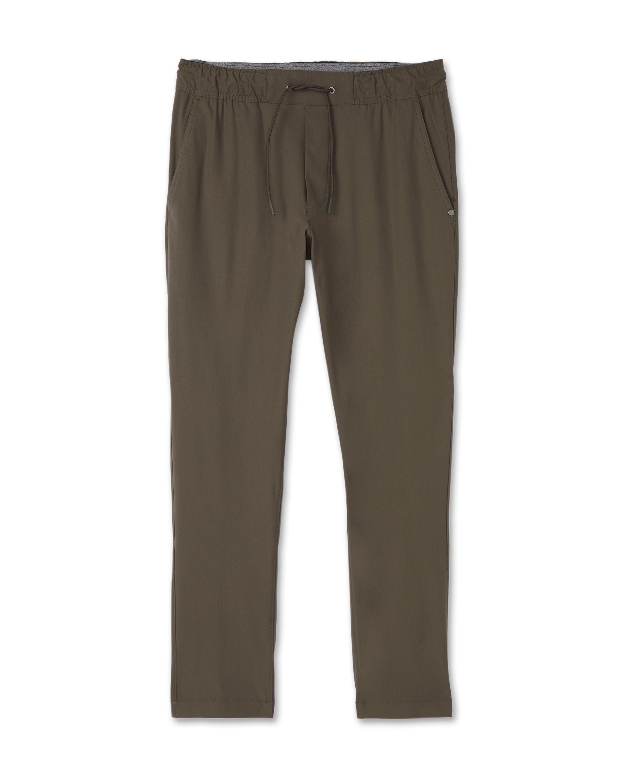 Meta Elastic Waist Pant | Dark Oregano