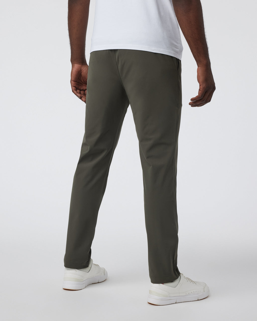 Meta Elastic Waist Pant | Dark Oregano
