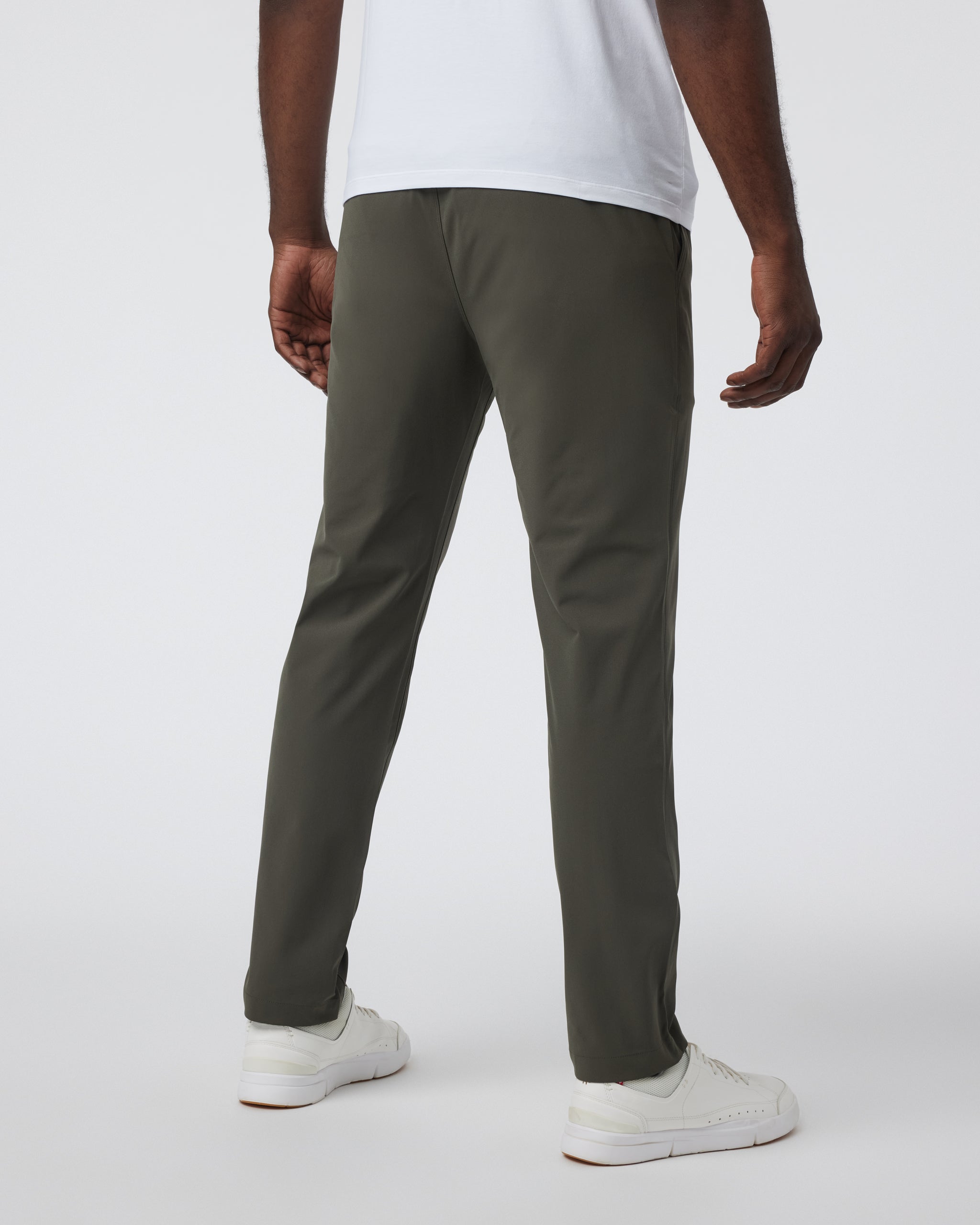 Meta Elastic Waist Pant | Dark Oregano