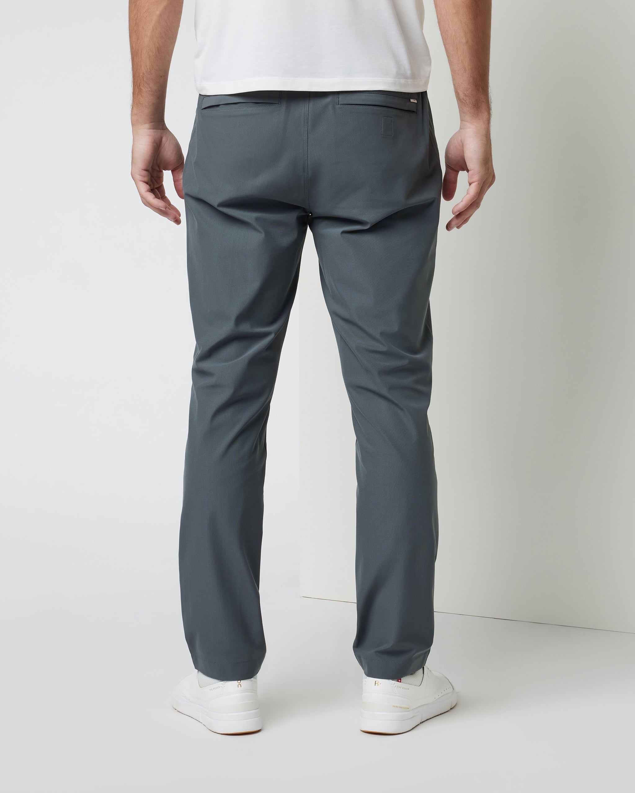 Meta Elastic Waist Pant | Shale