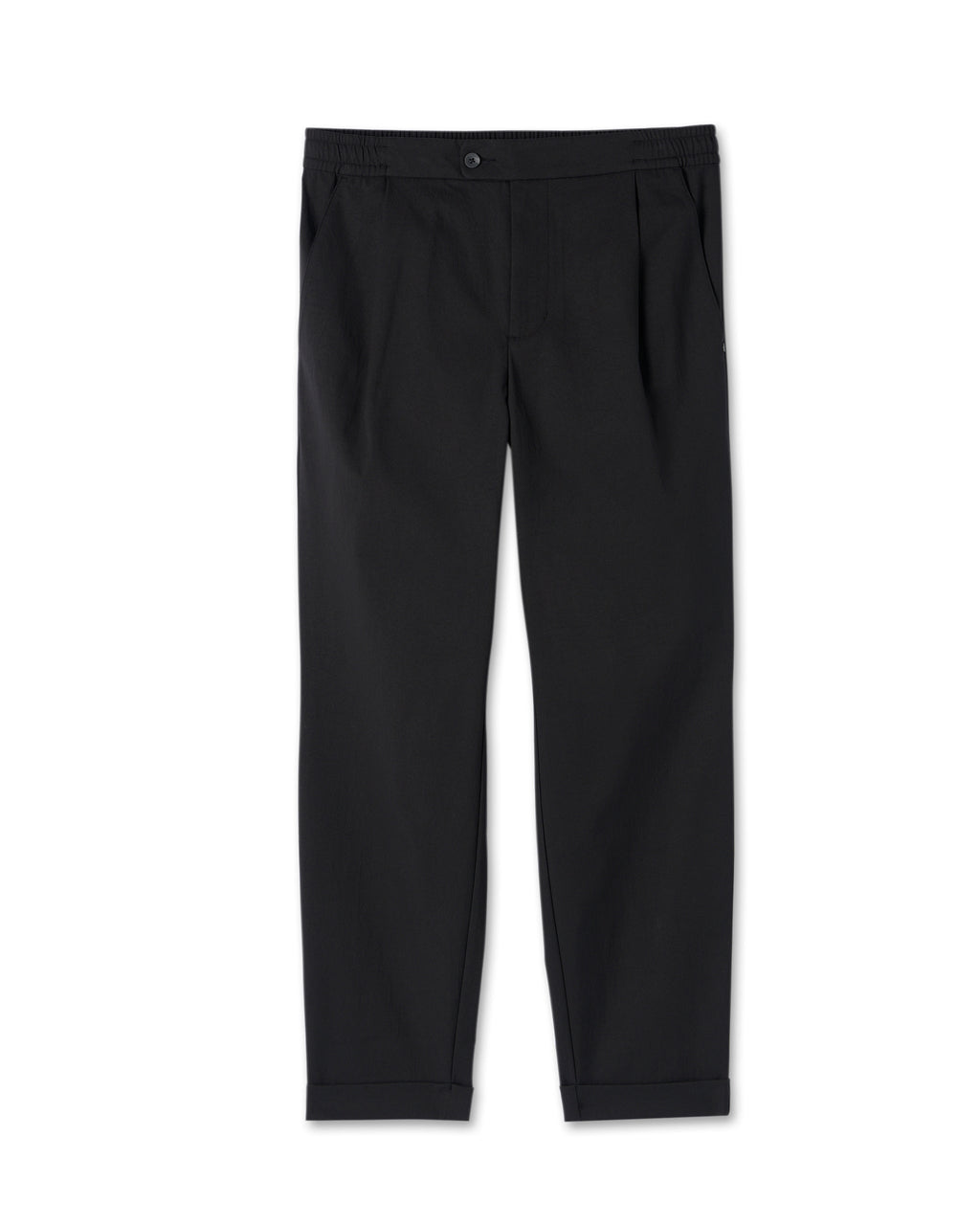 Cascade Elastic Waist Trouser | Black