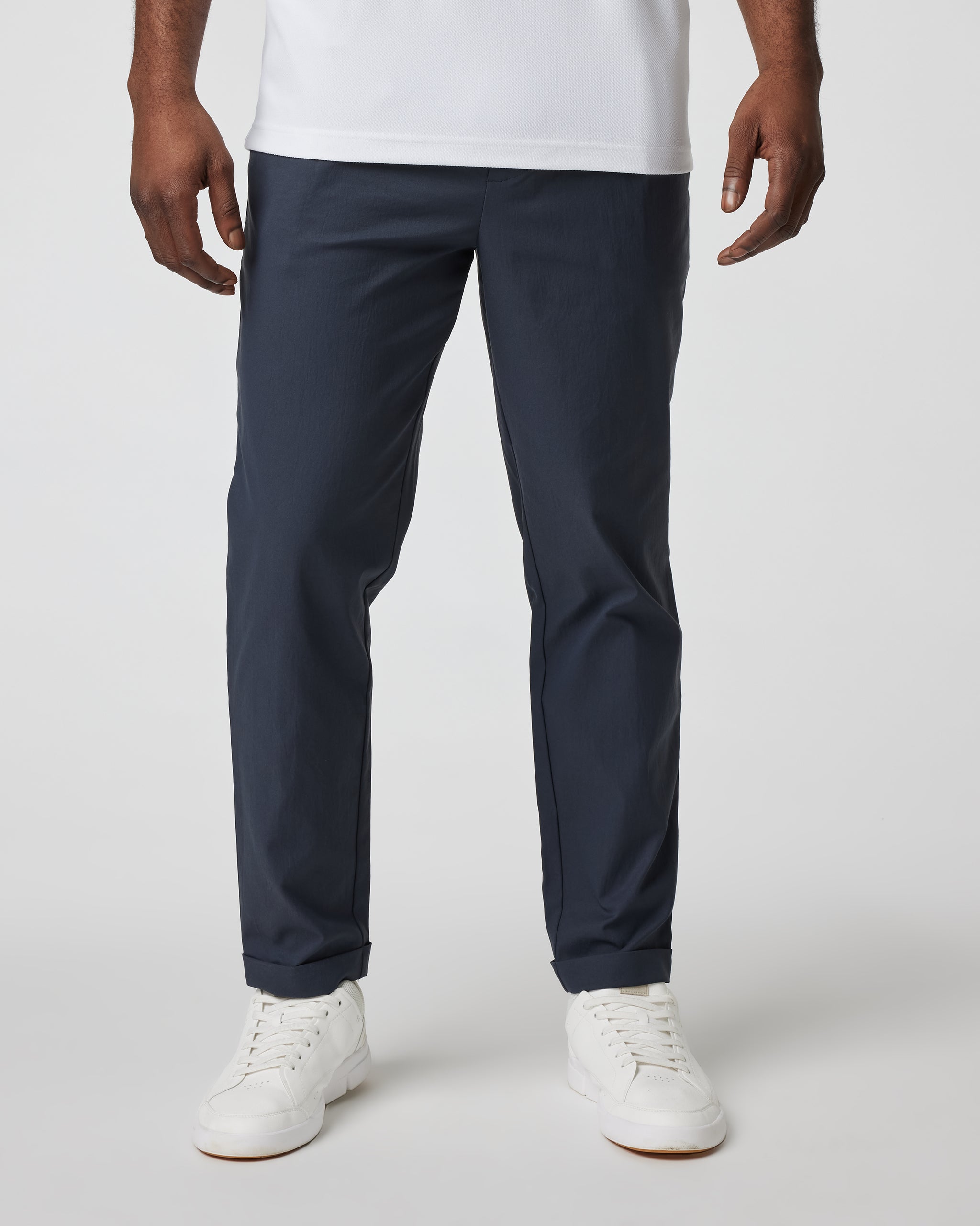 Cascade Elastic Waist Trouser | Navy