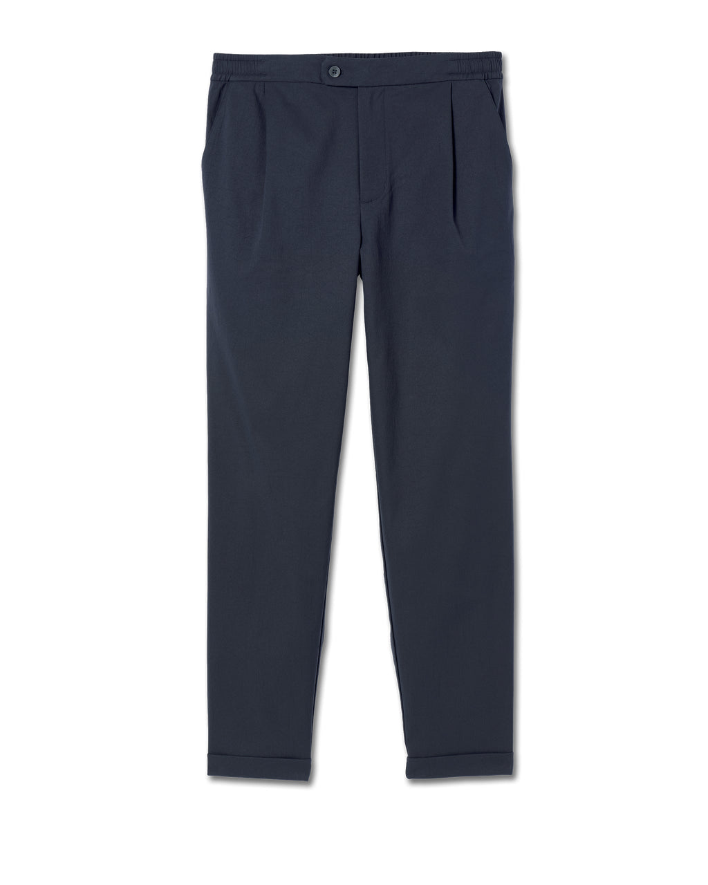 Cascade Elastic Waist Trouser | Navy