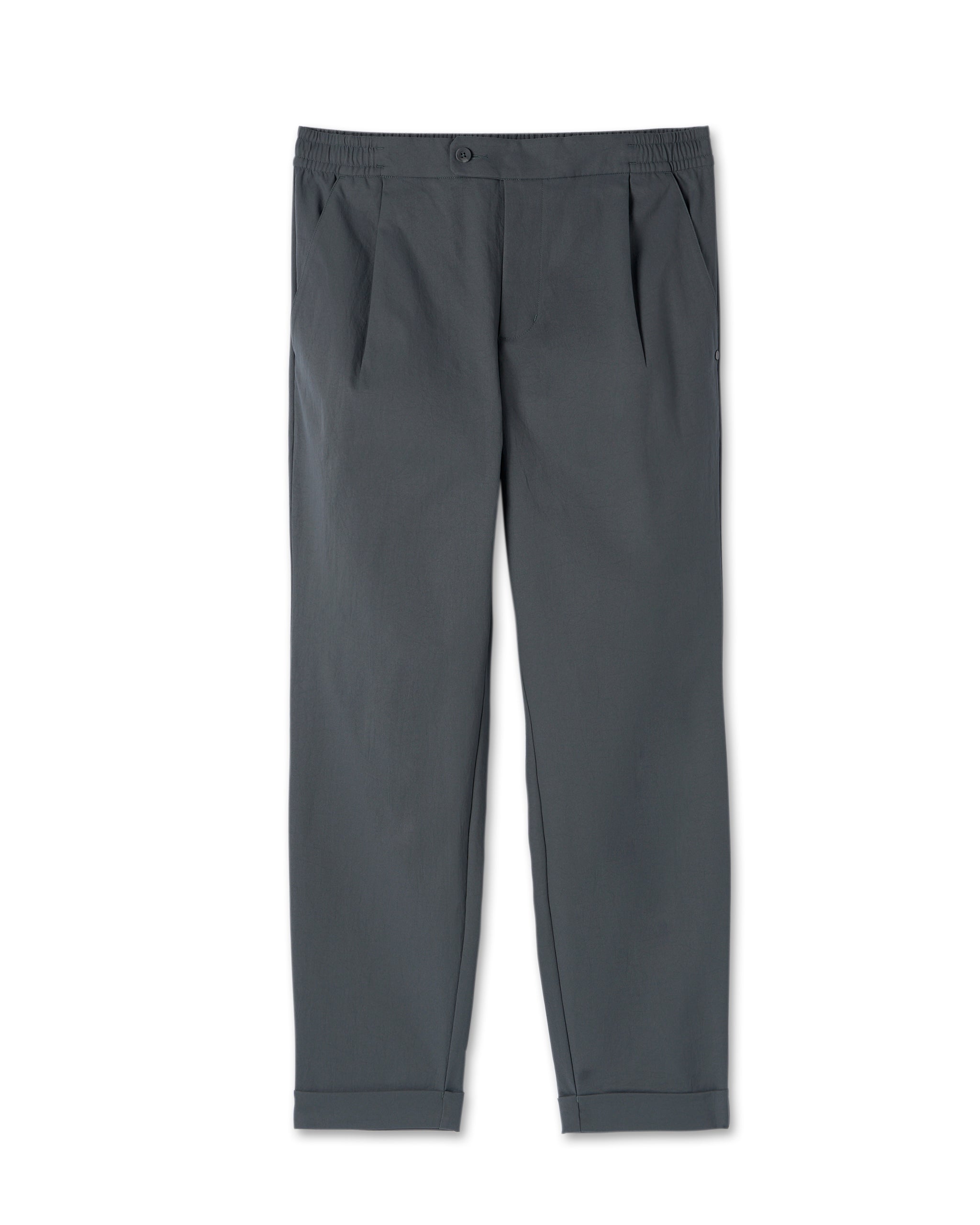 Cascade Elastic Waist Trouser | Shale