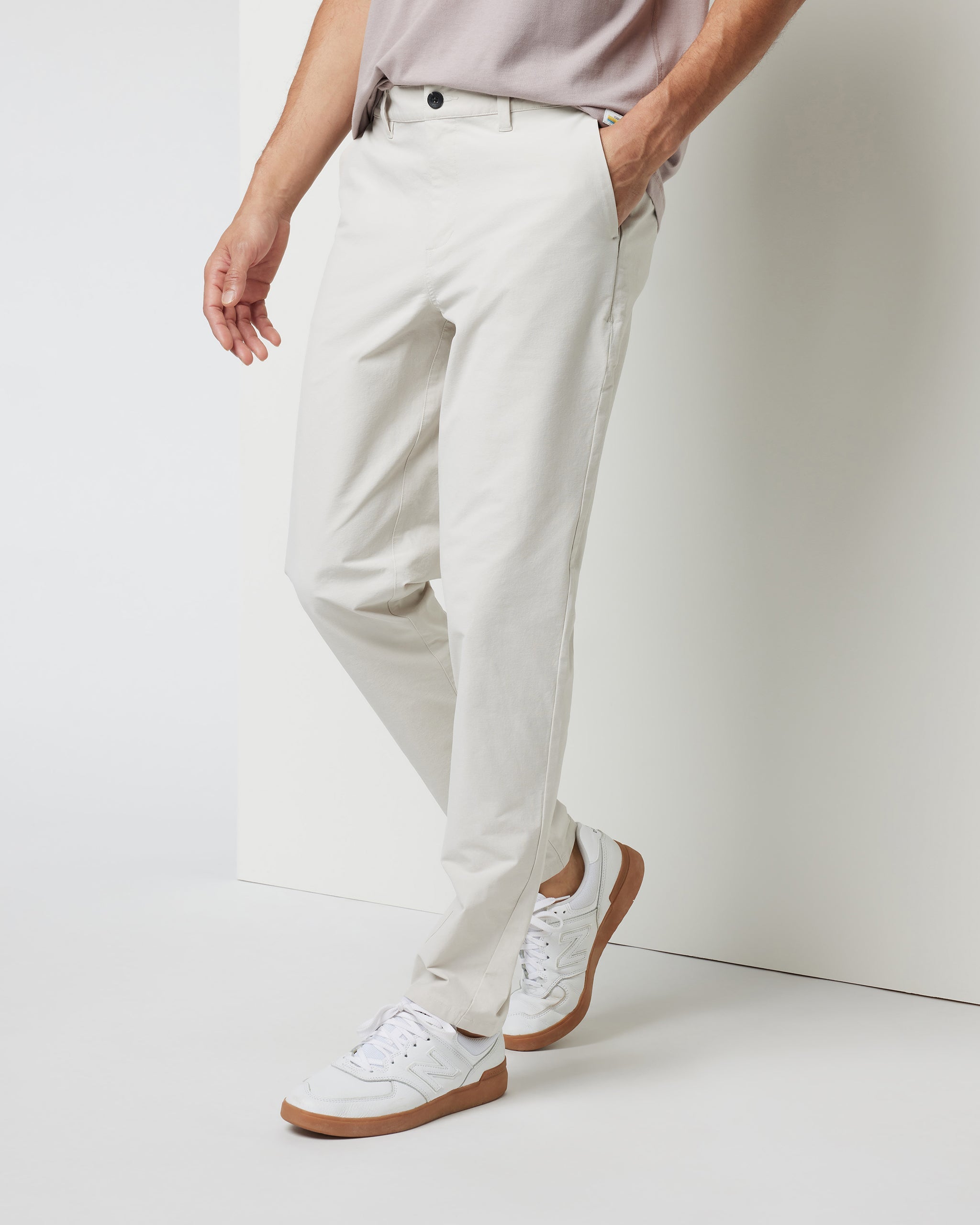 Aim Canvas Pant | Bone