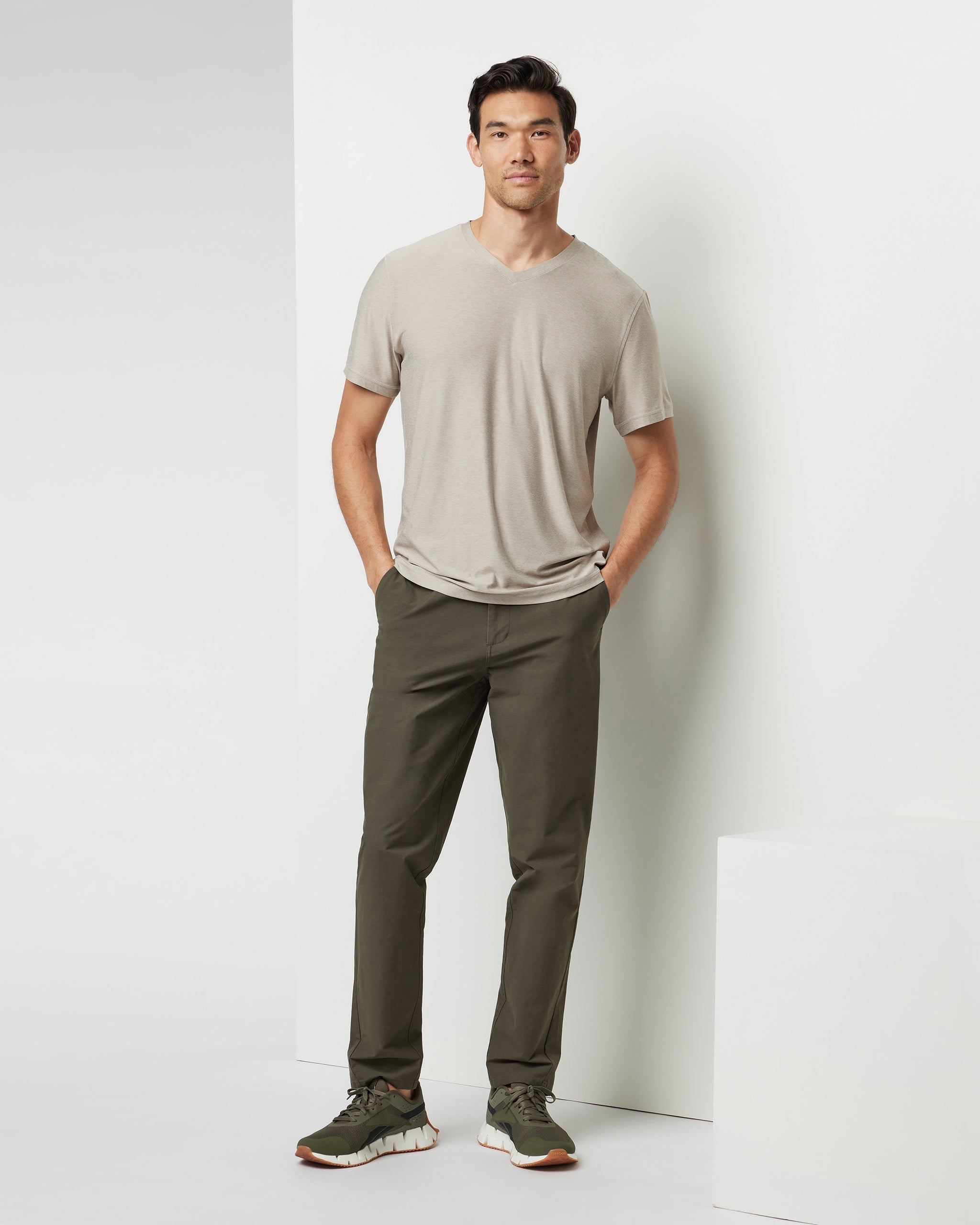 Aim Canvas Pant | Dark Oregano