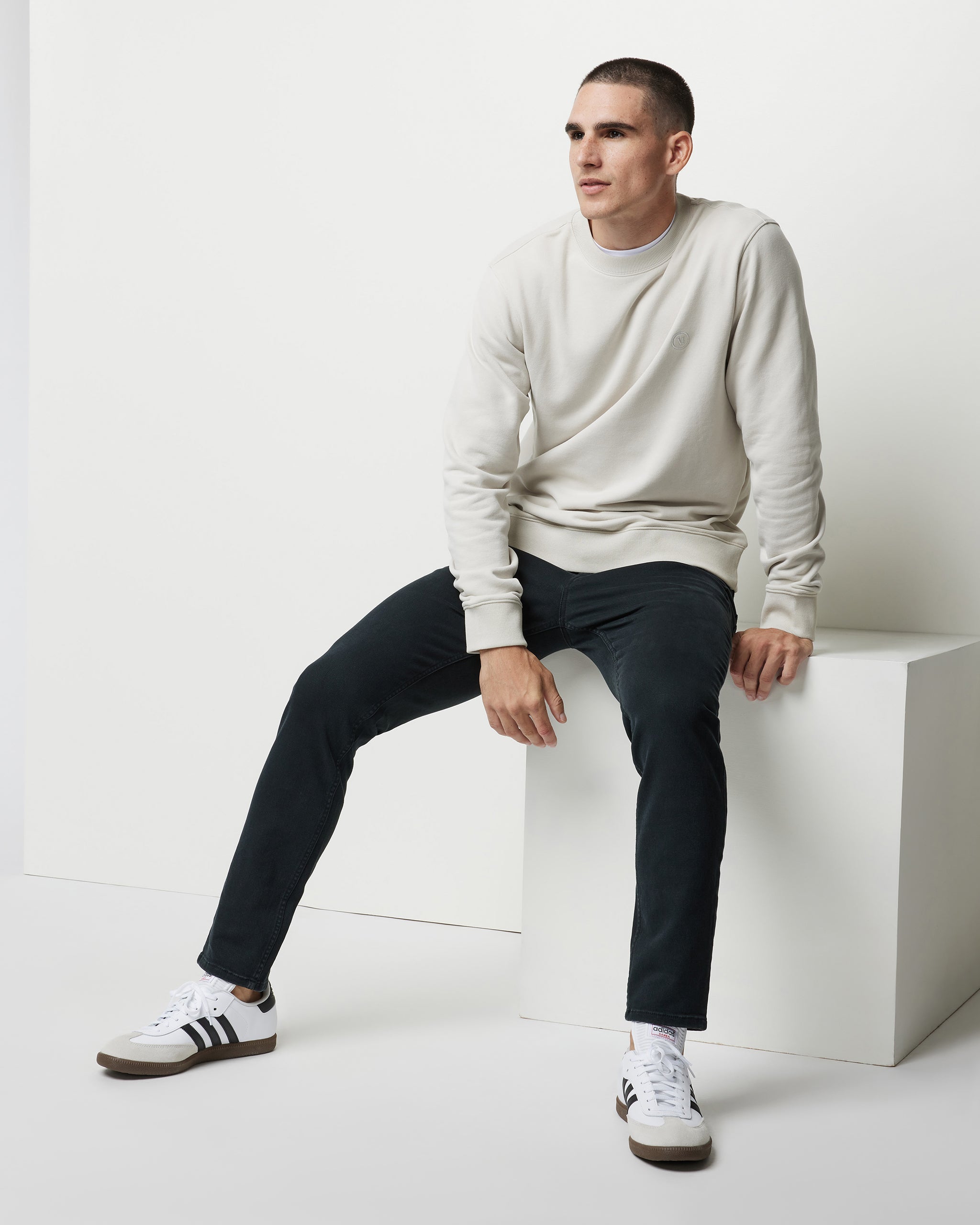 Benton Stretch Twill Pant | Black