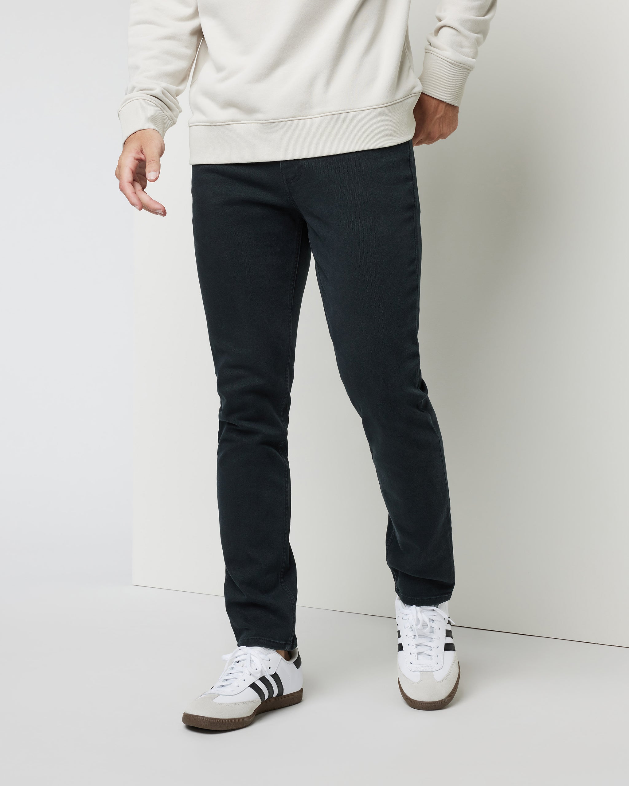 Benton Stretch Twill Pant | Black