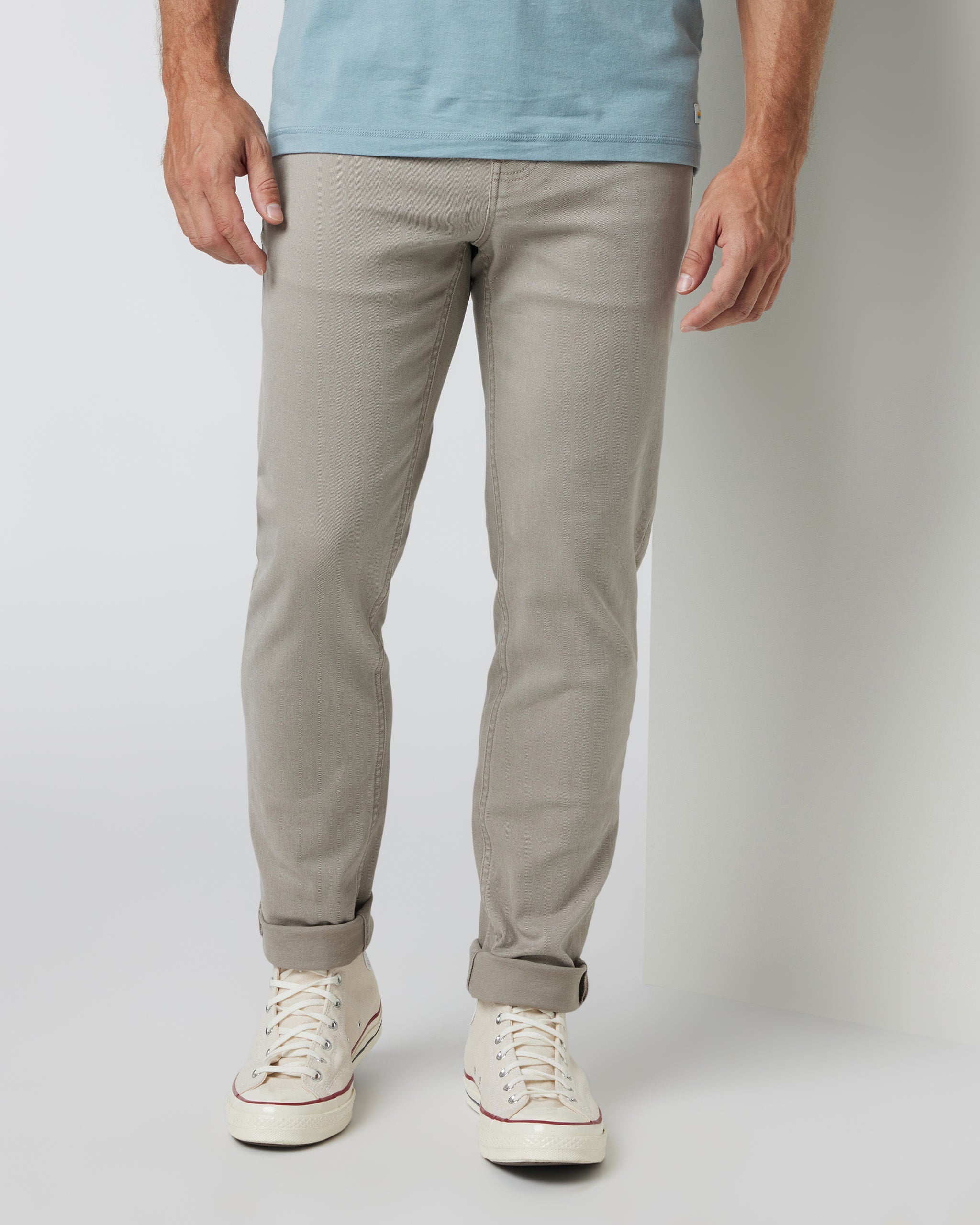 Benton Stretch Twill Pant | Taupe