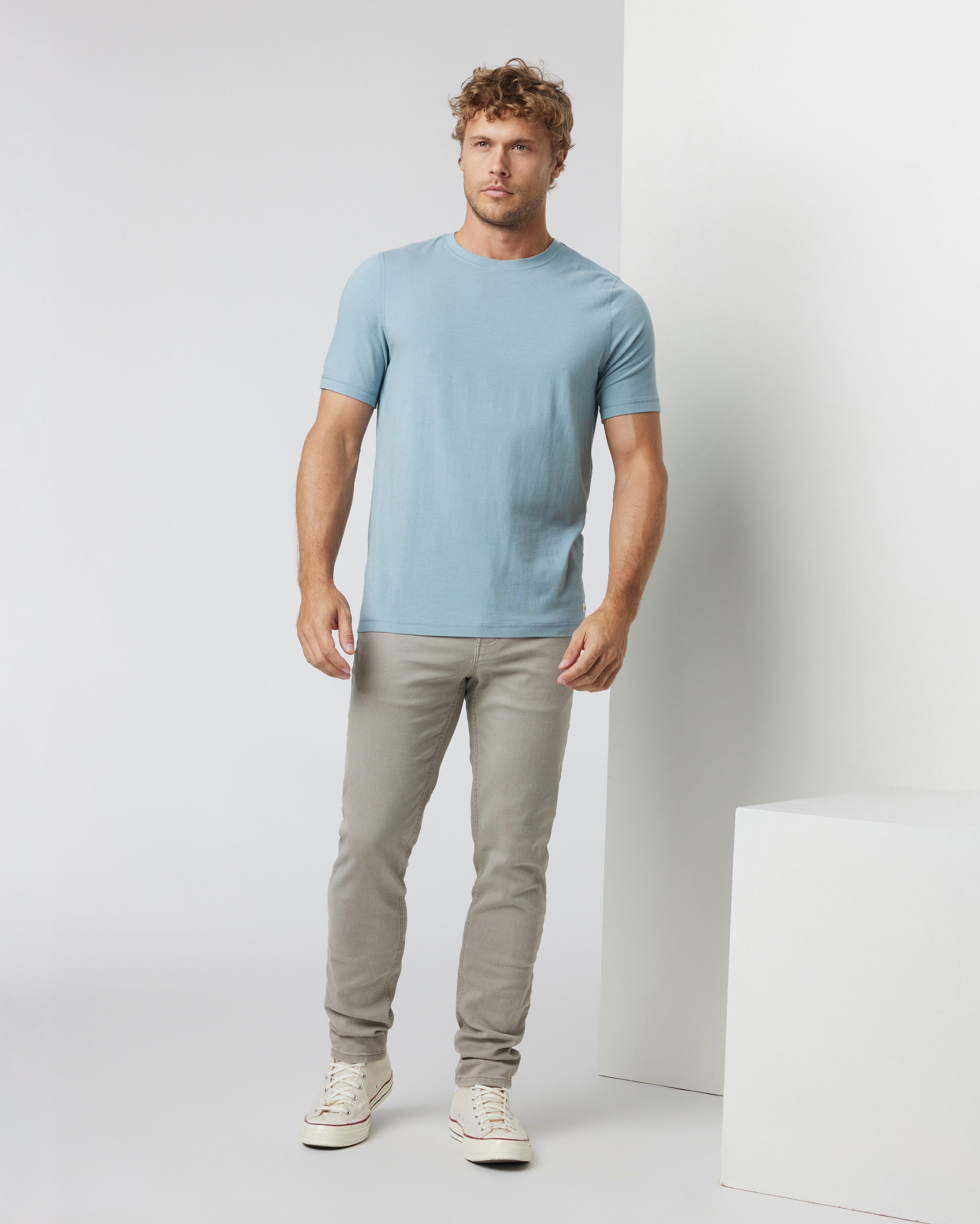Benton Stretch Twill Pant | Taupe