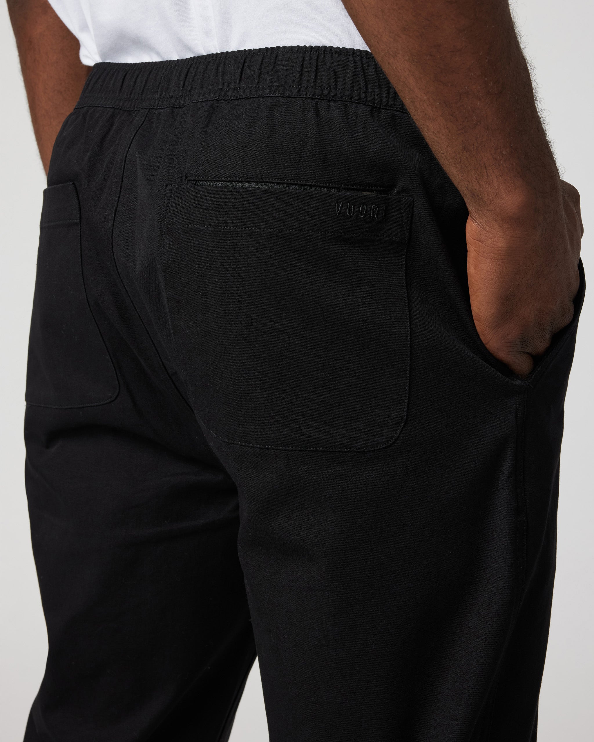 All Ways Elastic Waist Pant | Black