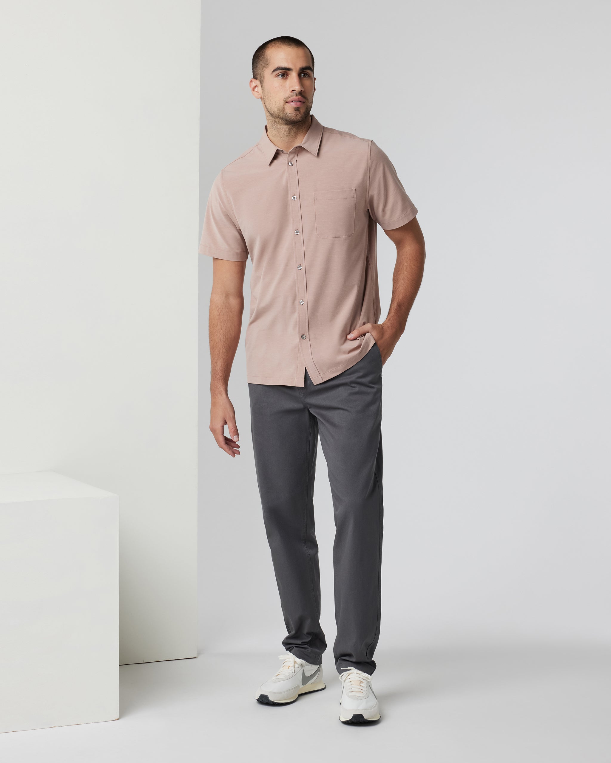 All Ways Elastic Waist Pant | Dark Pewter