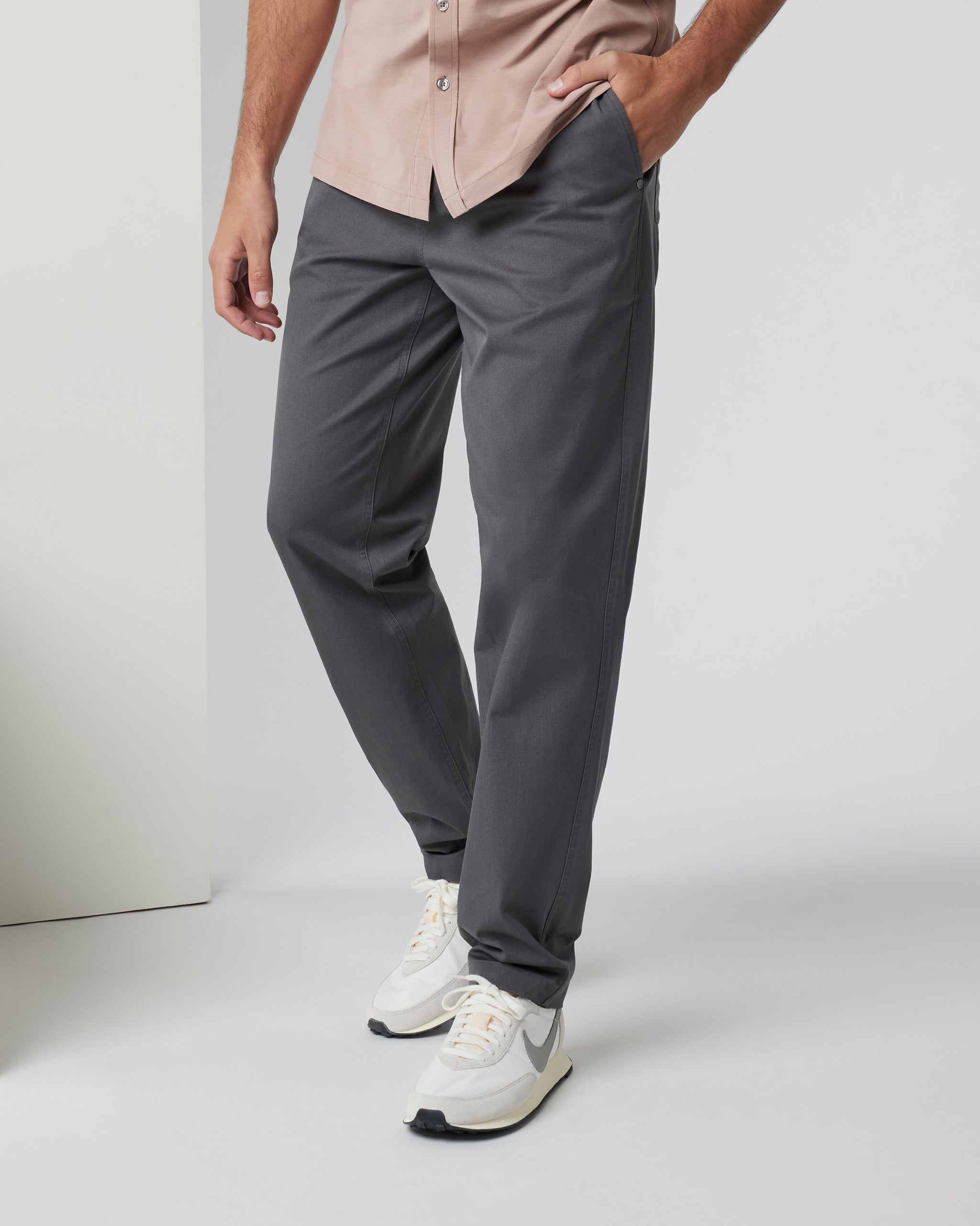 All Ways Elastic Waist Pant | Dark Pewter