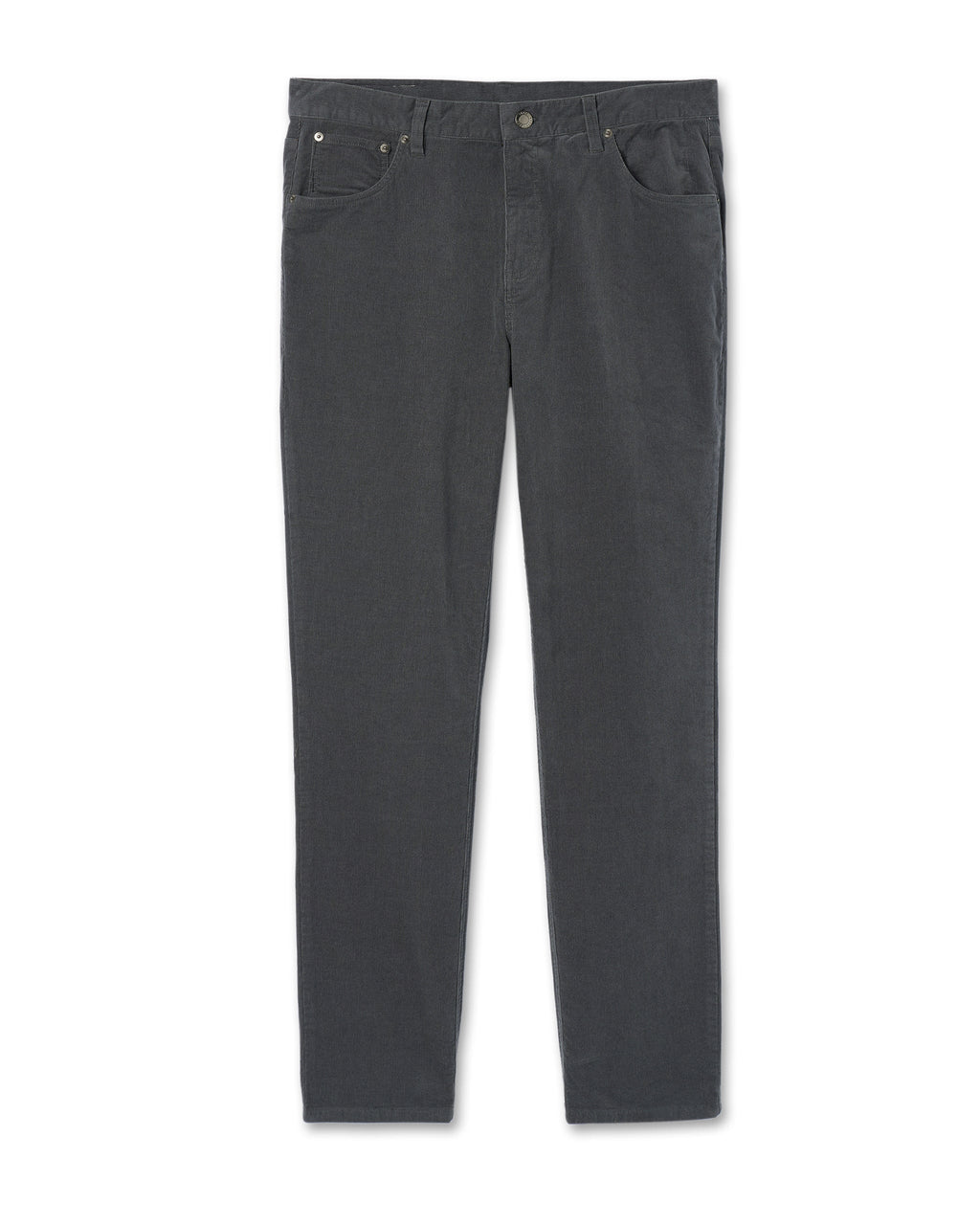 Optimist 5 Pocket Cord Pant | Dark Pewter