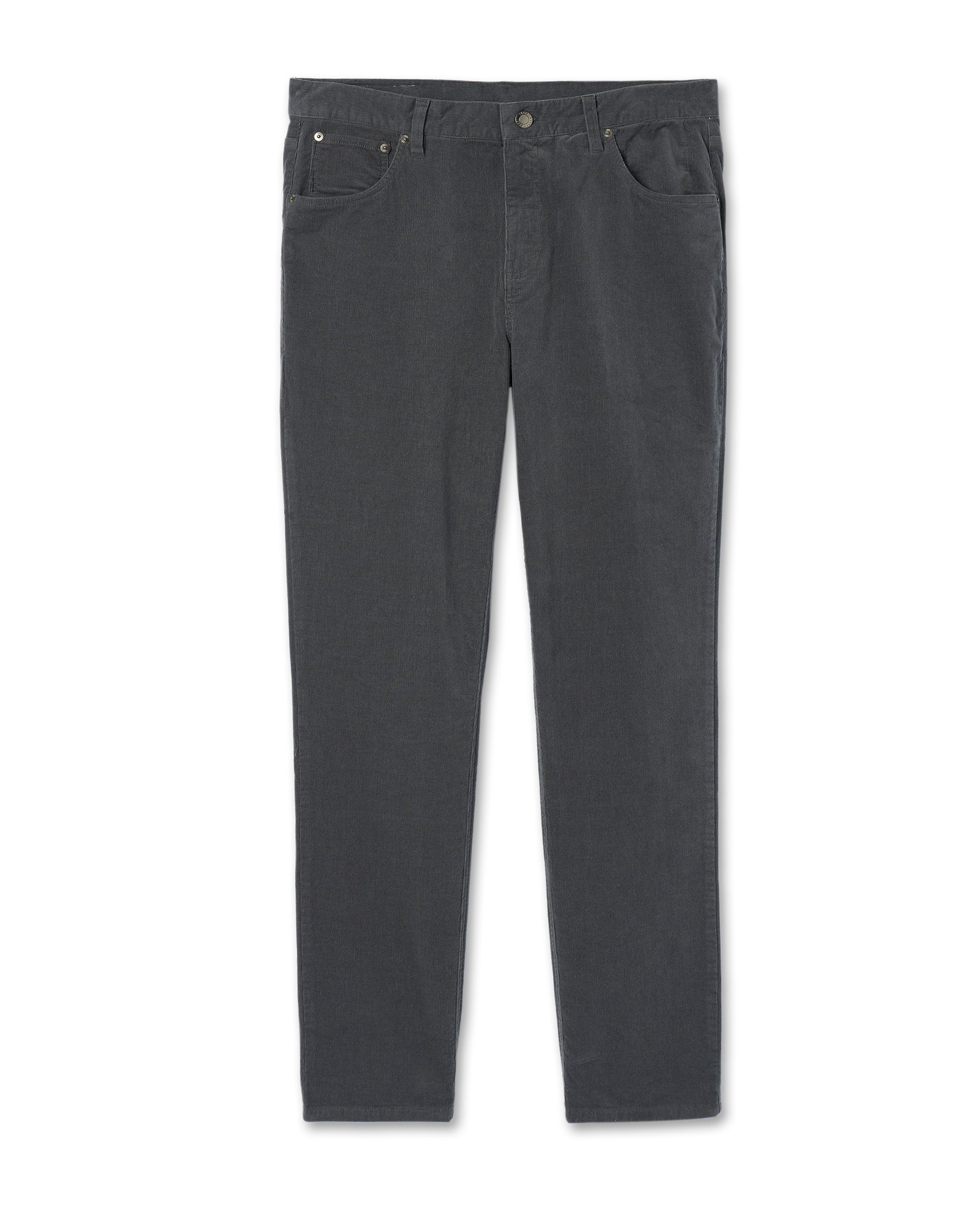 Optimist 5 Pocket Cord Pant | Dark Pewter