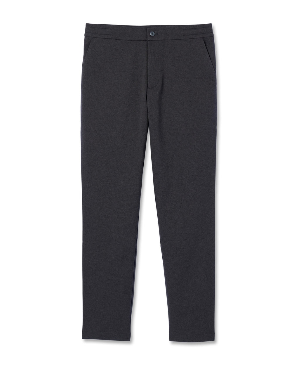Zurich Elastic Waist Trouser | Dark Pewter Heather