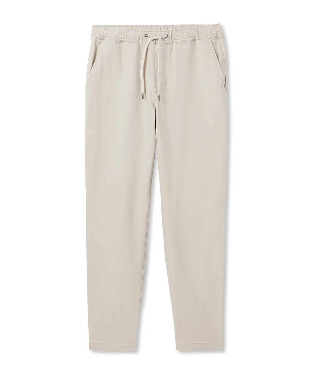 Fletcher Elastic Waist Pant Athletic Slim Fit 30" | Oatmeal