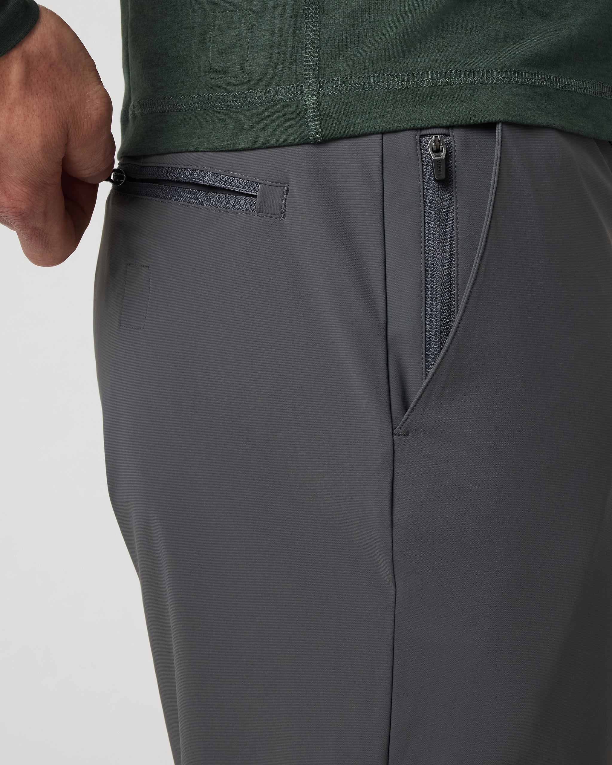 Fleet Chino Pant Athletic Slim 30" | Charcoal