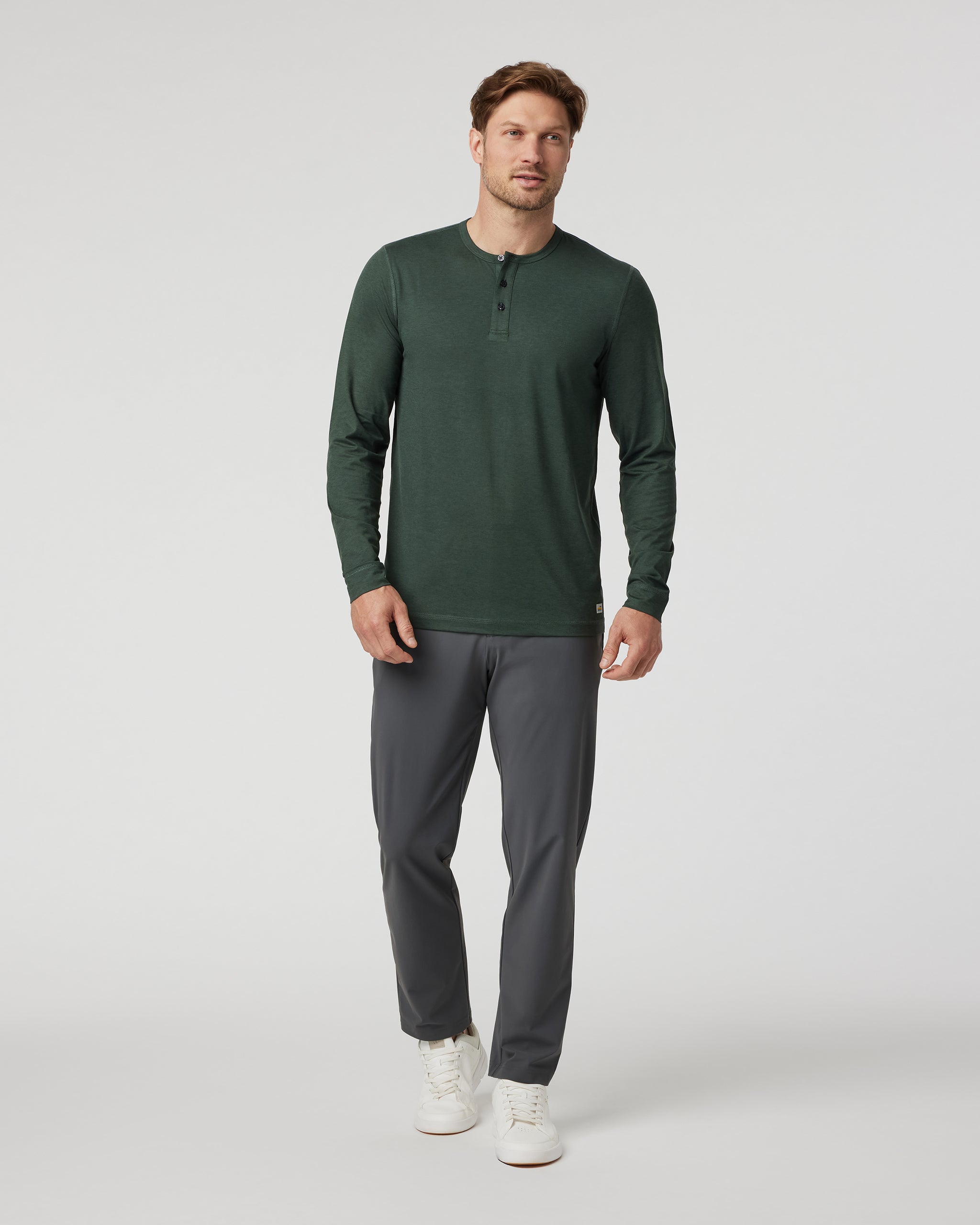 Fleet Chino Pant Athletic Slim 30" | Charcoal