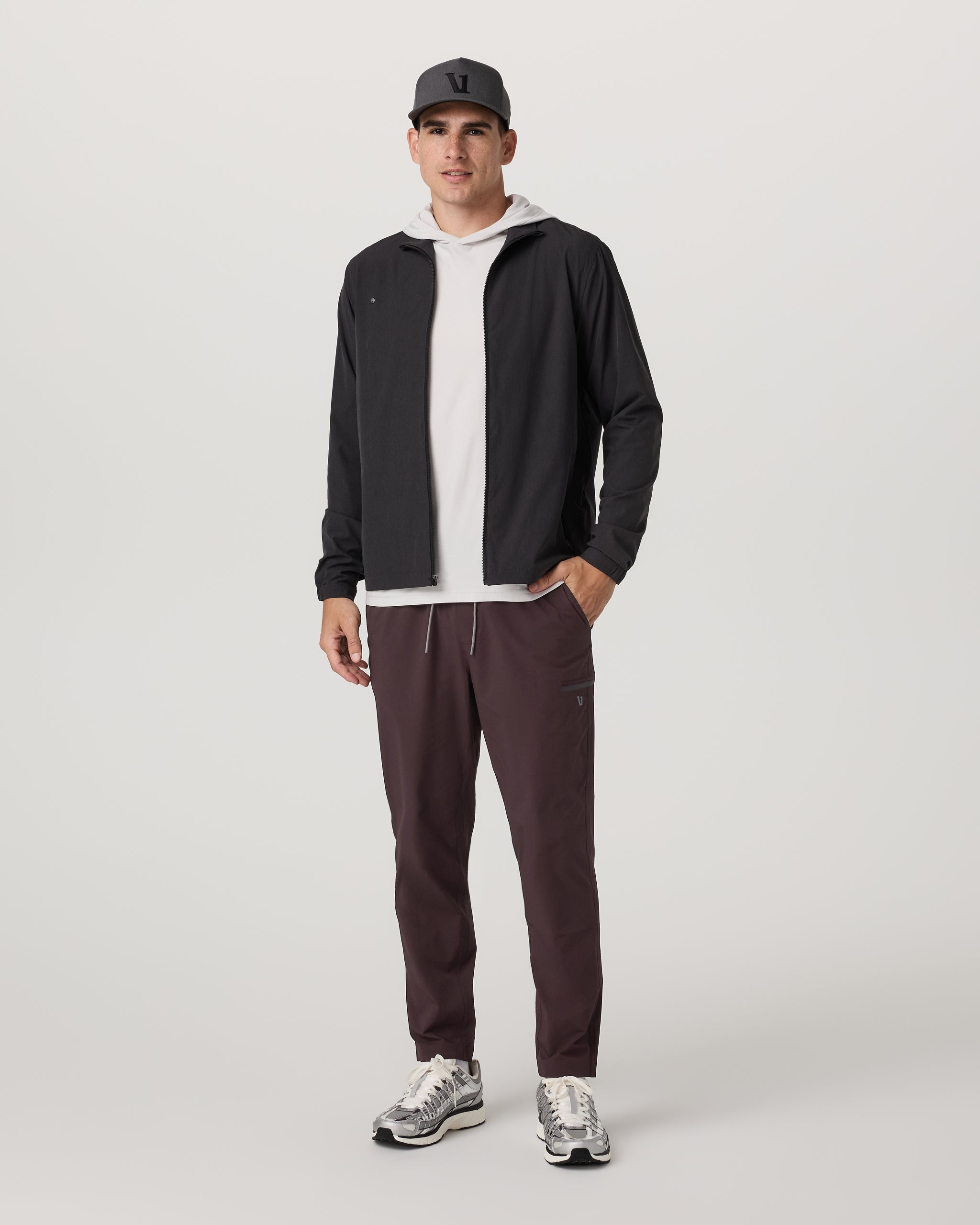 Grafton Pant 30" | Raisin