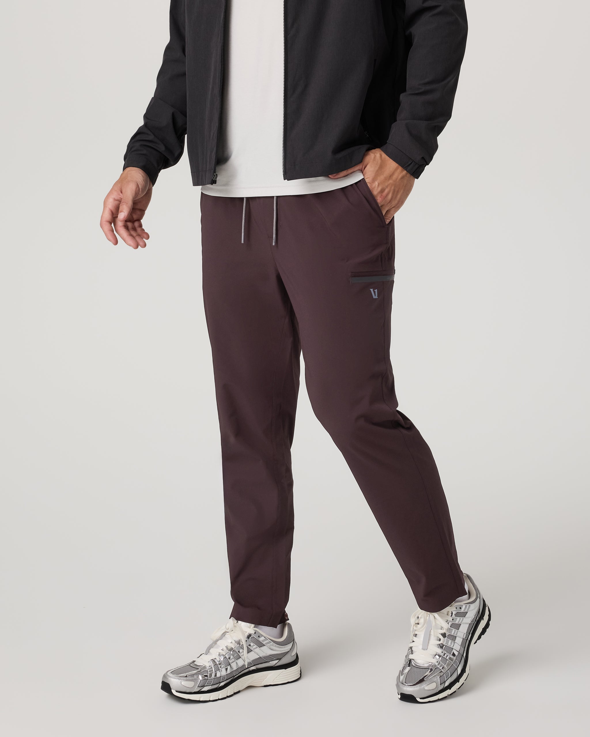 Grafton Pant 30" | Raisin