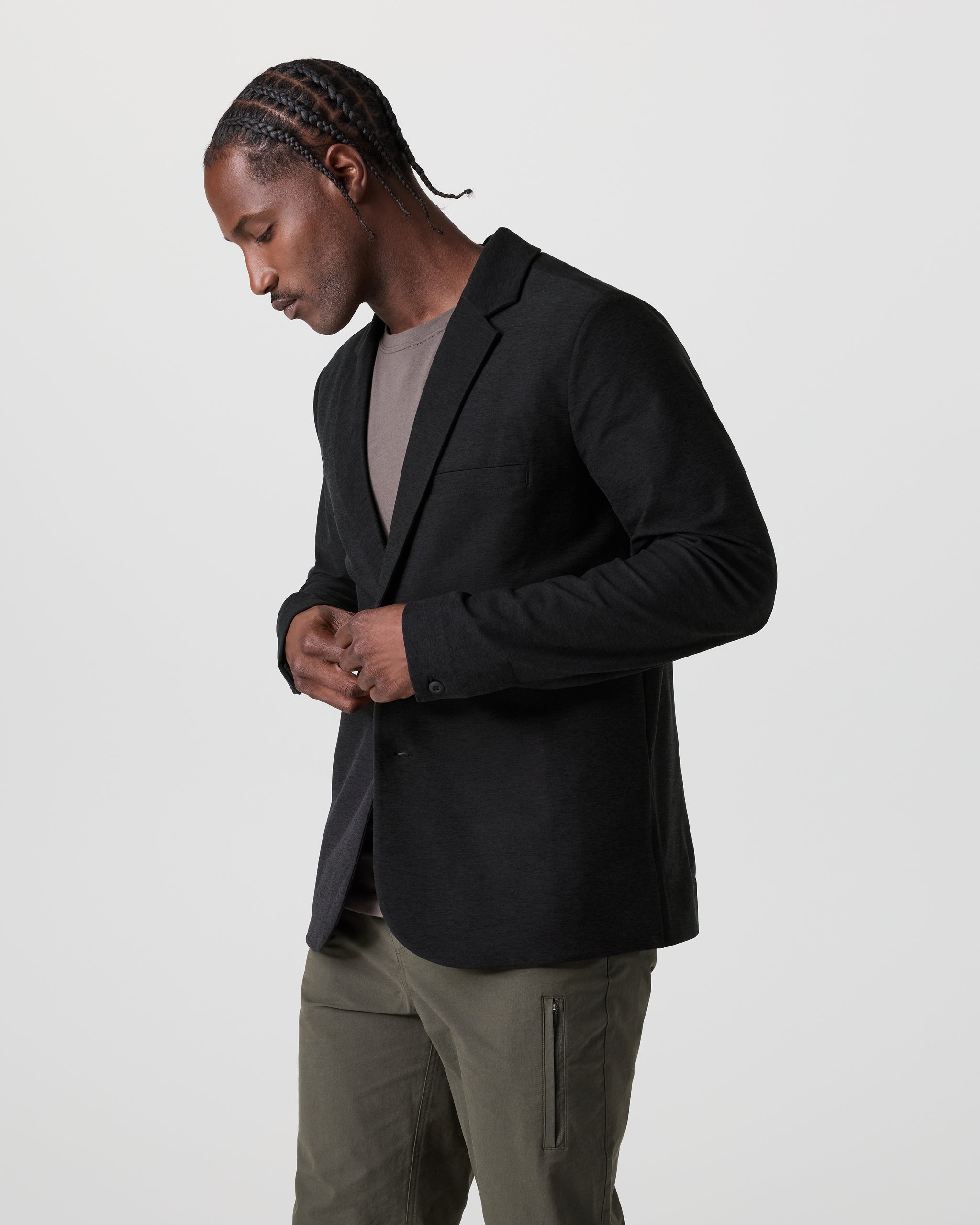 Elevation Blazer | Black Heather