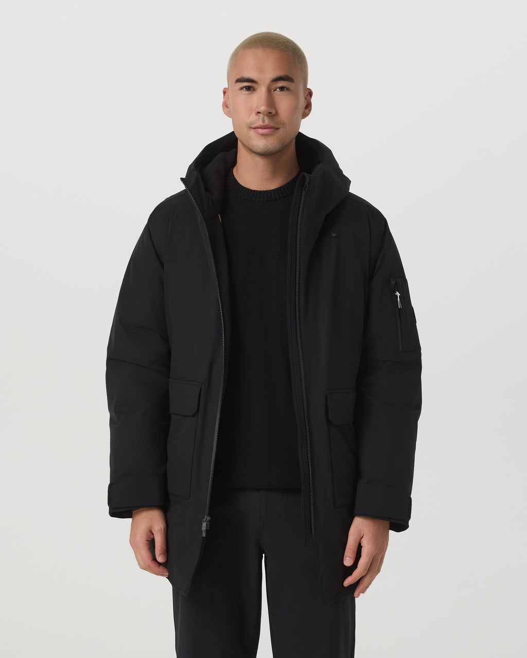 Bering Down Parka | Black
