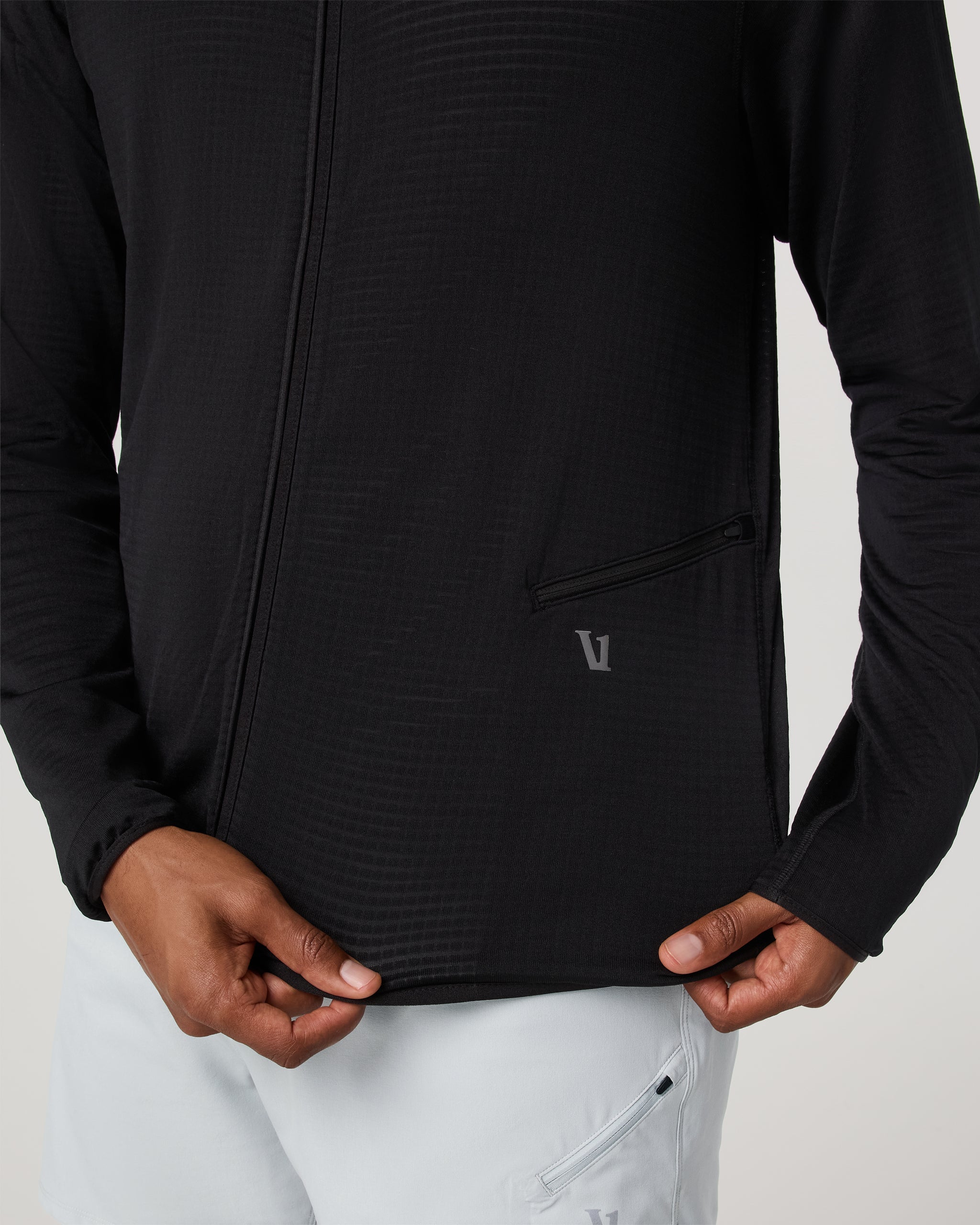 Powergrid Full Zip Jacket 2.0 | Black