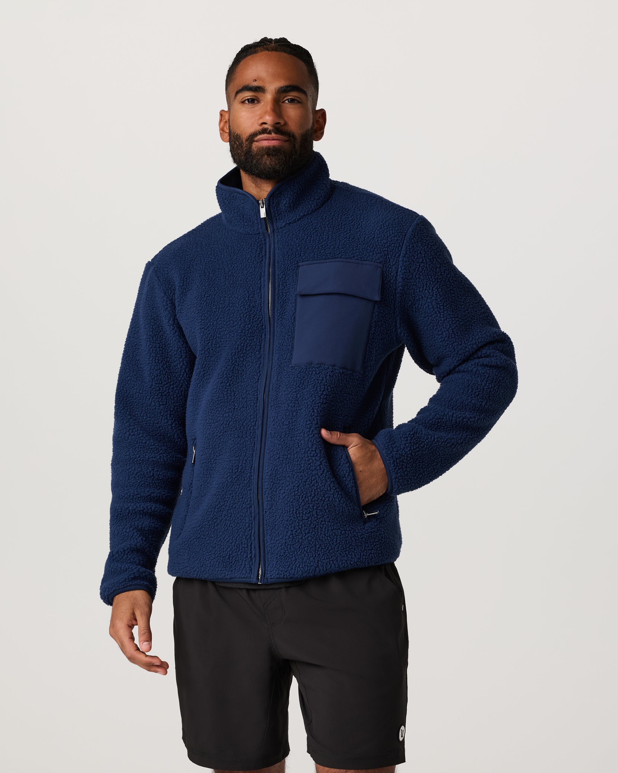 Alpine Fleece Full Zip | Blue Coast