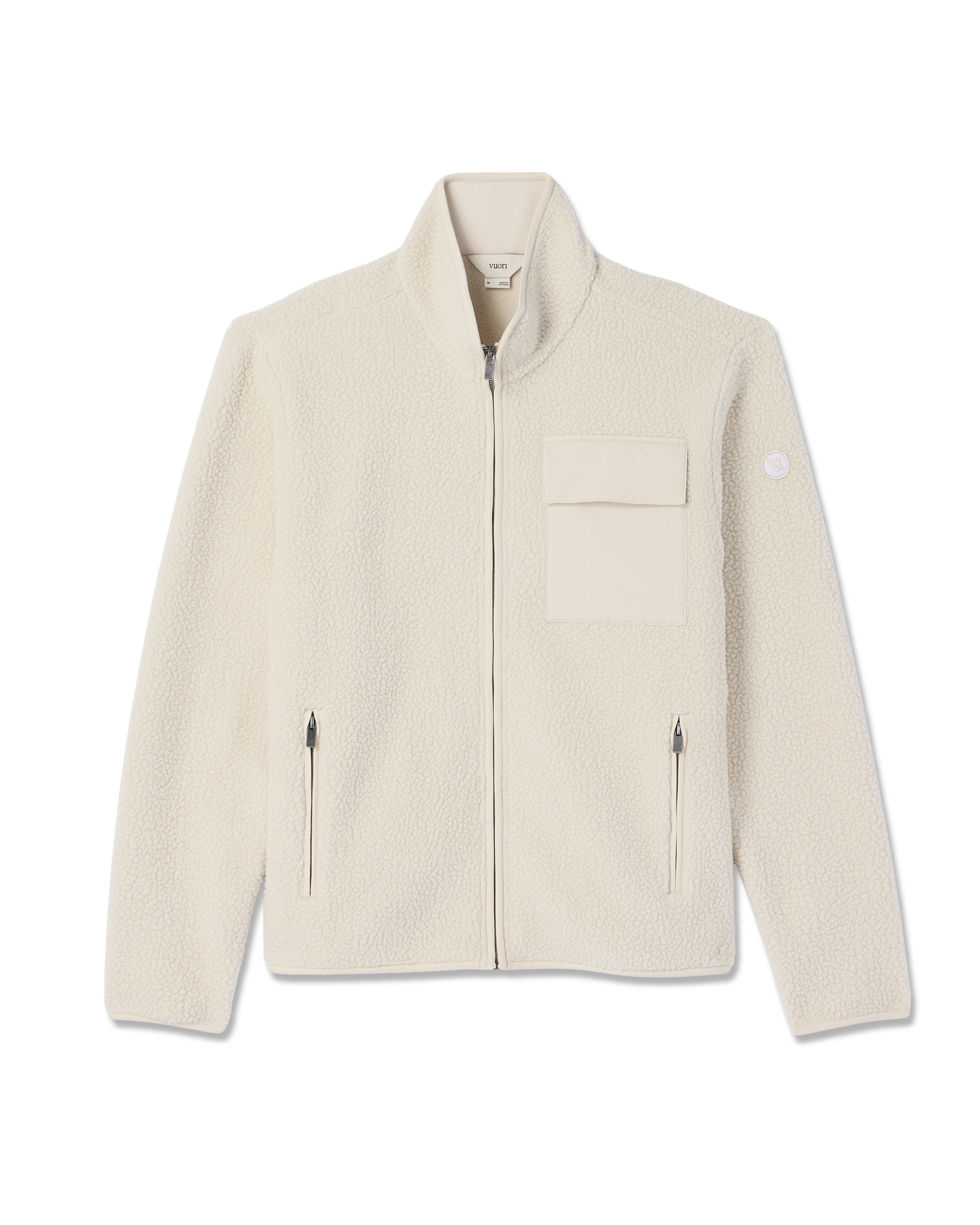 Alpine Fleece Full Zip | Bone