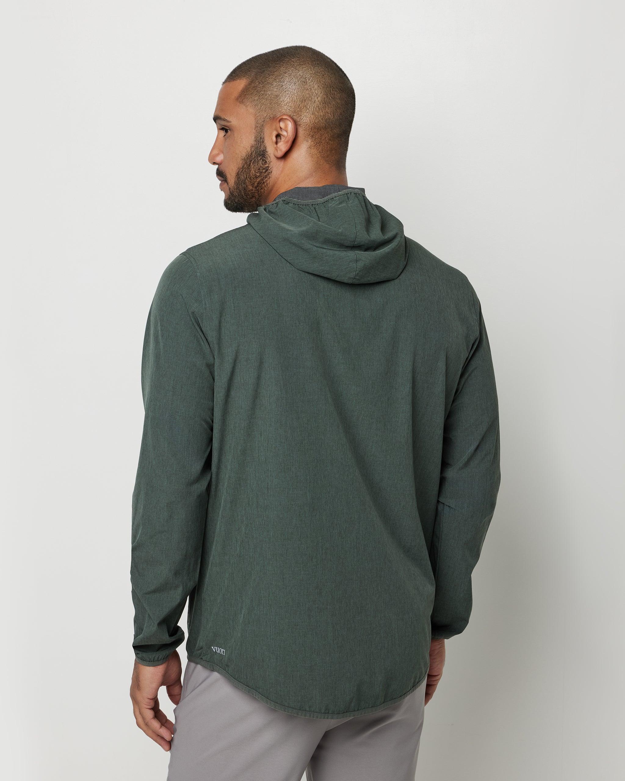 Outdoor Trainer Shell | Aspen Linen Texture