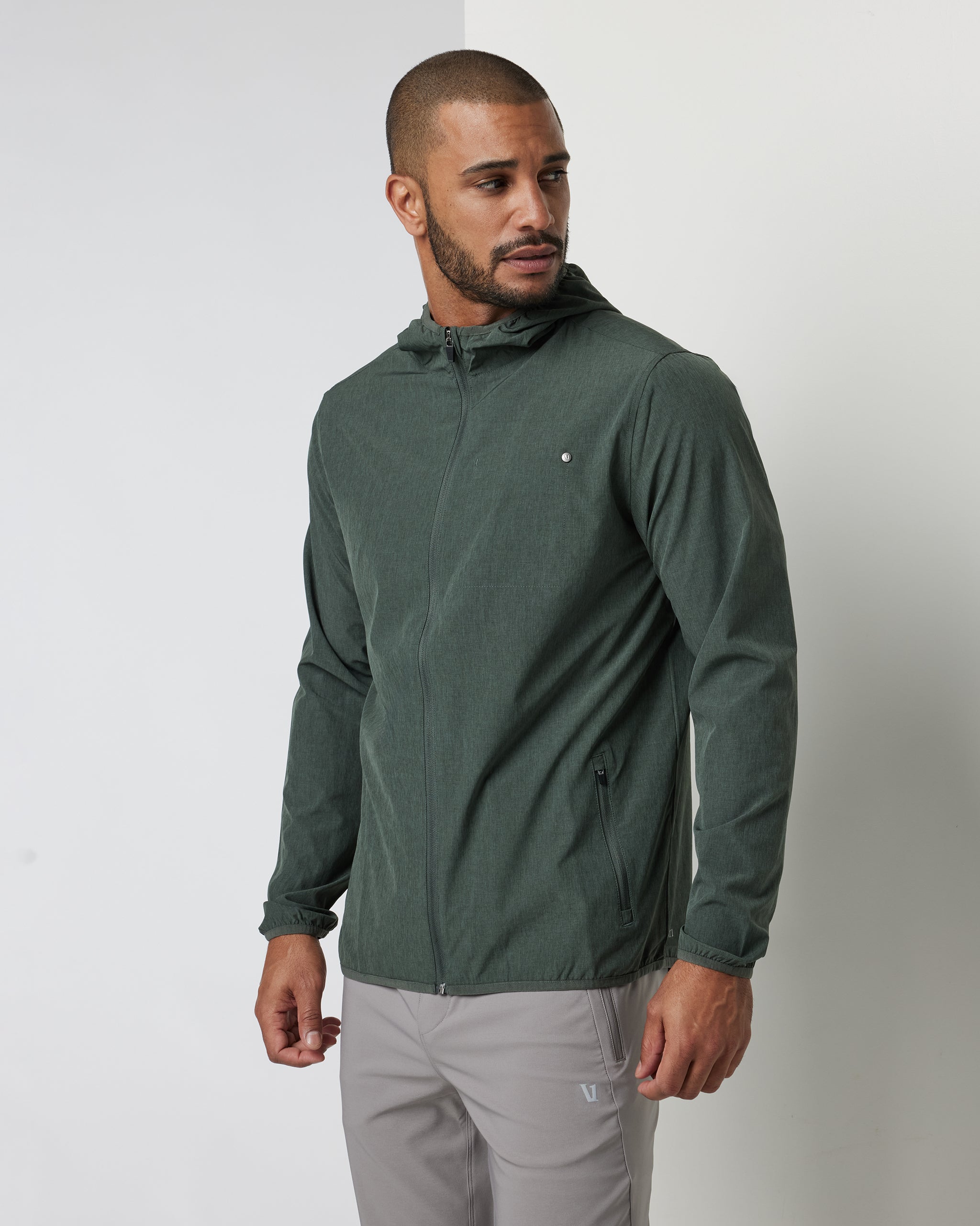 Outdoor Trainer Shell | Aspen Linen Texture
