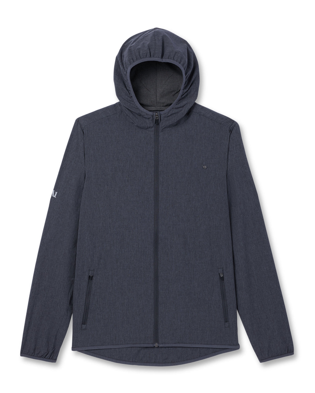 Outdoor Trainer Shell | Dark Pewter Linen Texture