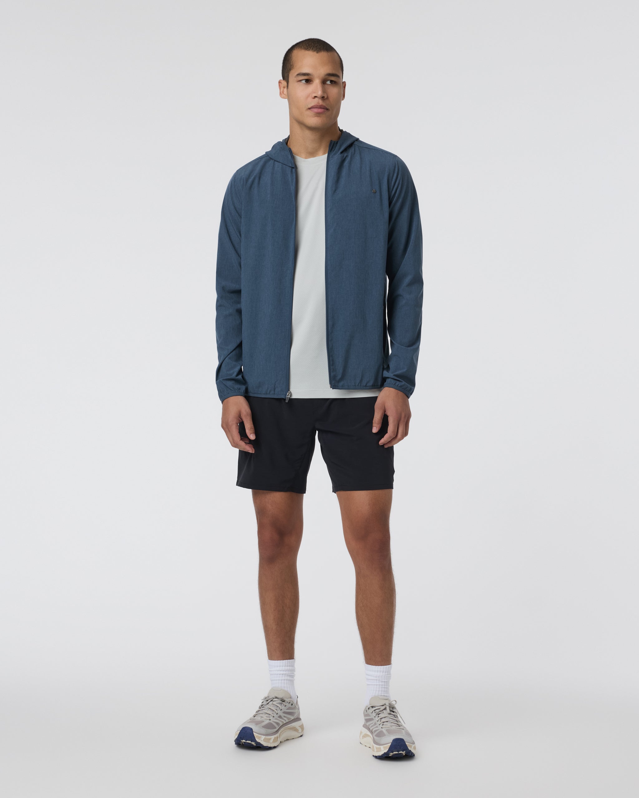 Outdoor Trainer Shell | Pacific Linen Texture