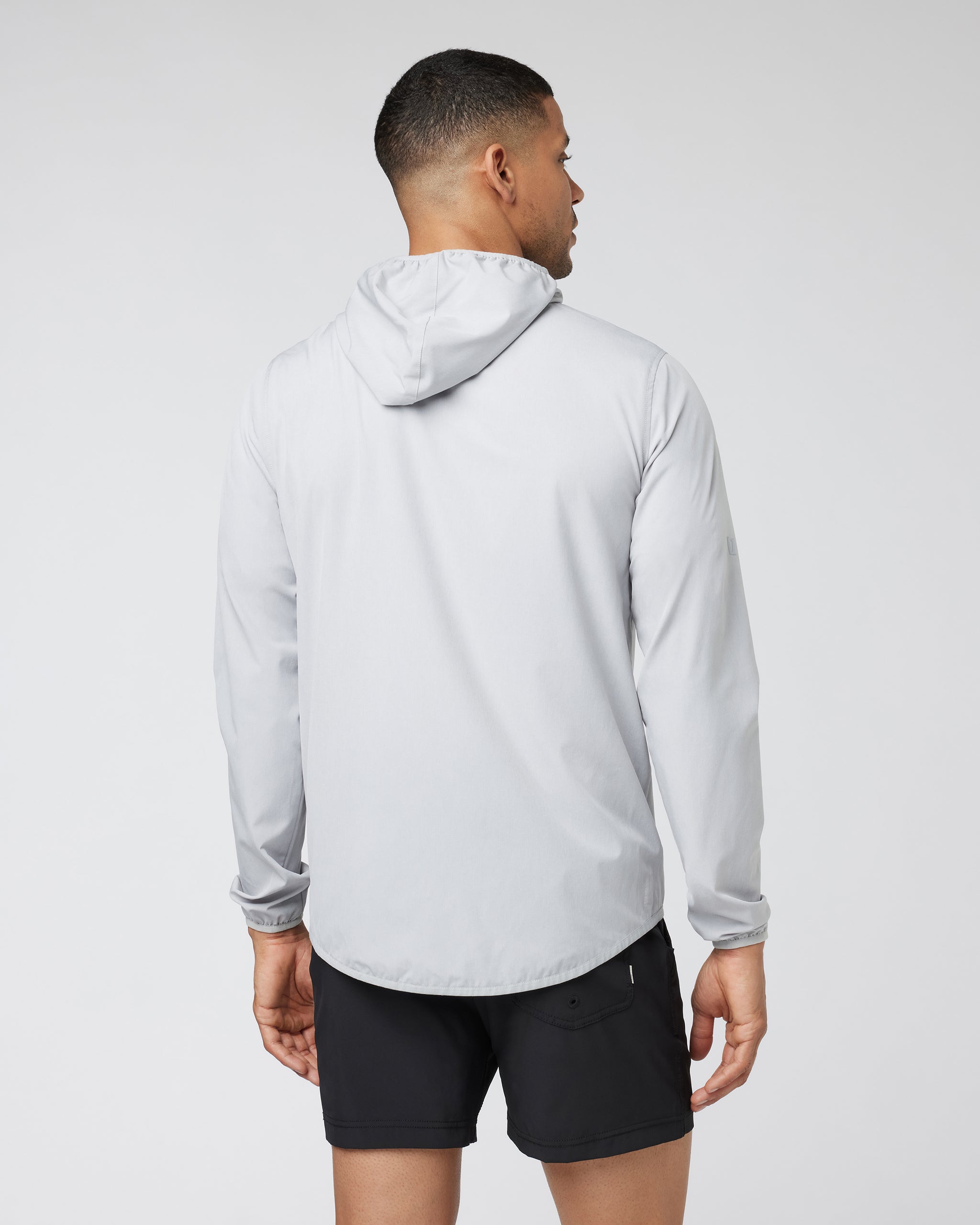Outdoor Trainer Shell | Platinum Linen Texture