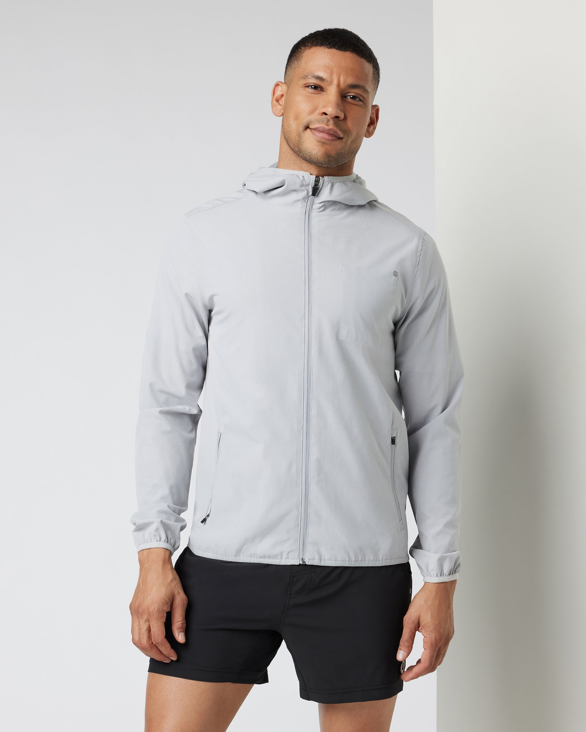 Outdoor Trainer Shell | Platinum Linen Texture