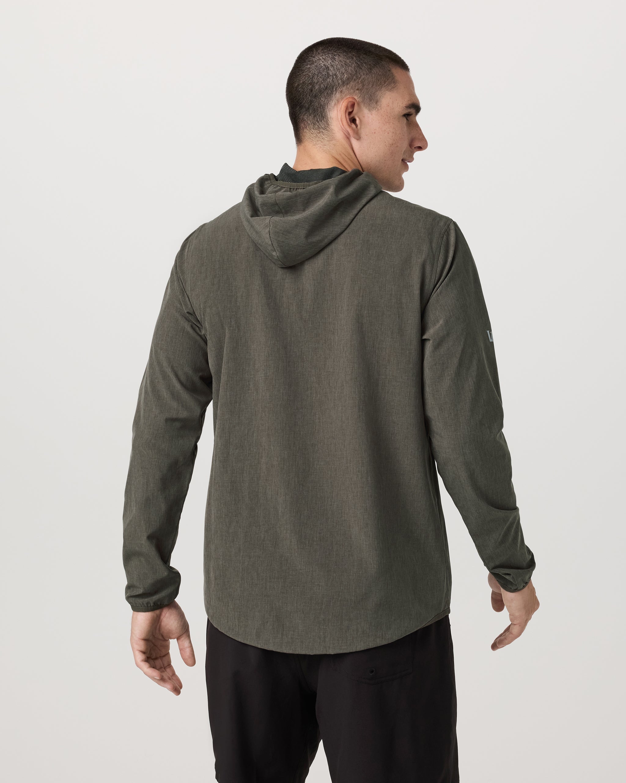 Outdoor Trainer Shell | Root Linen Texture