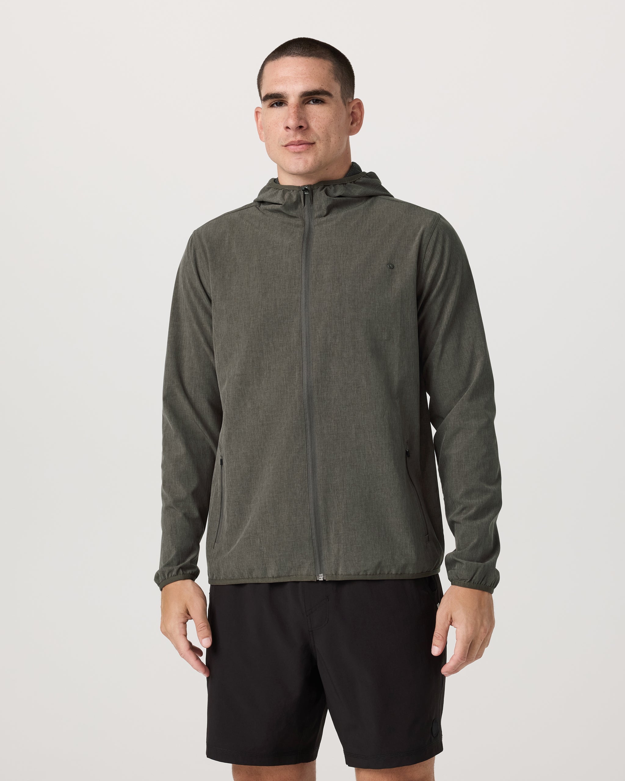 Outdoor Trainer Shell | Root Linen Texture