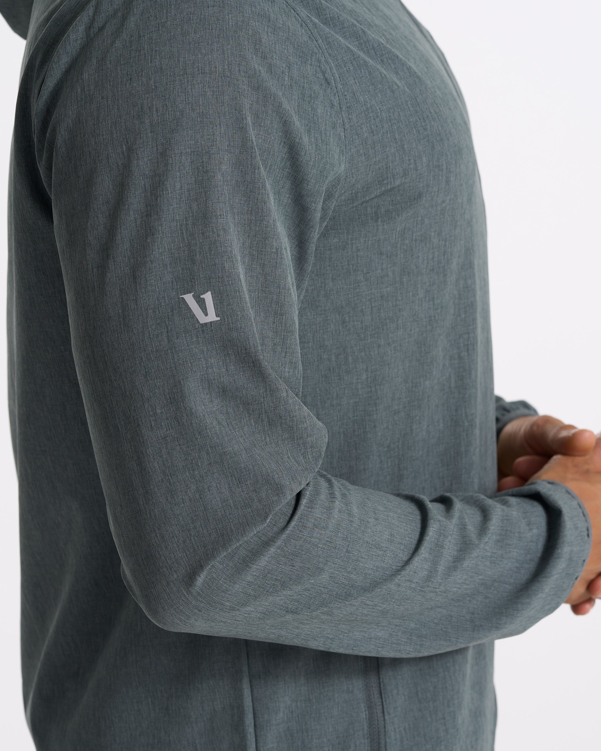 Outdoor Trainer Shell | Smoked Beryl Linen Texture