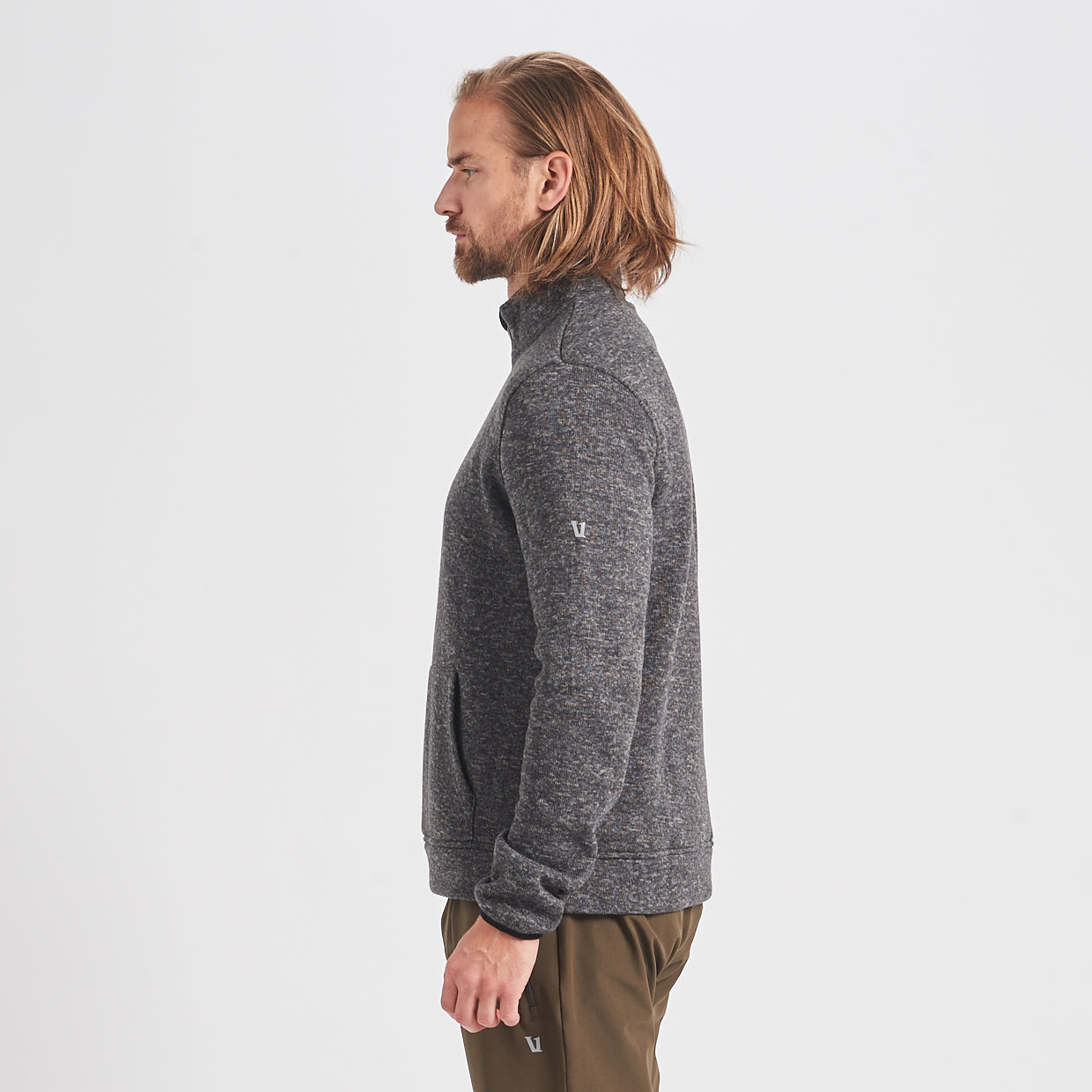 Durango Half Zip | Black Heather