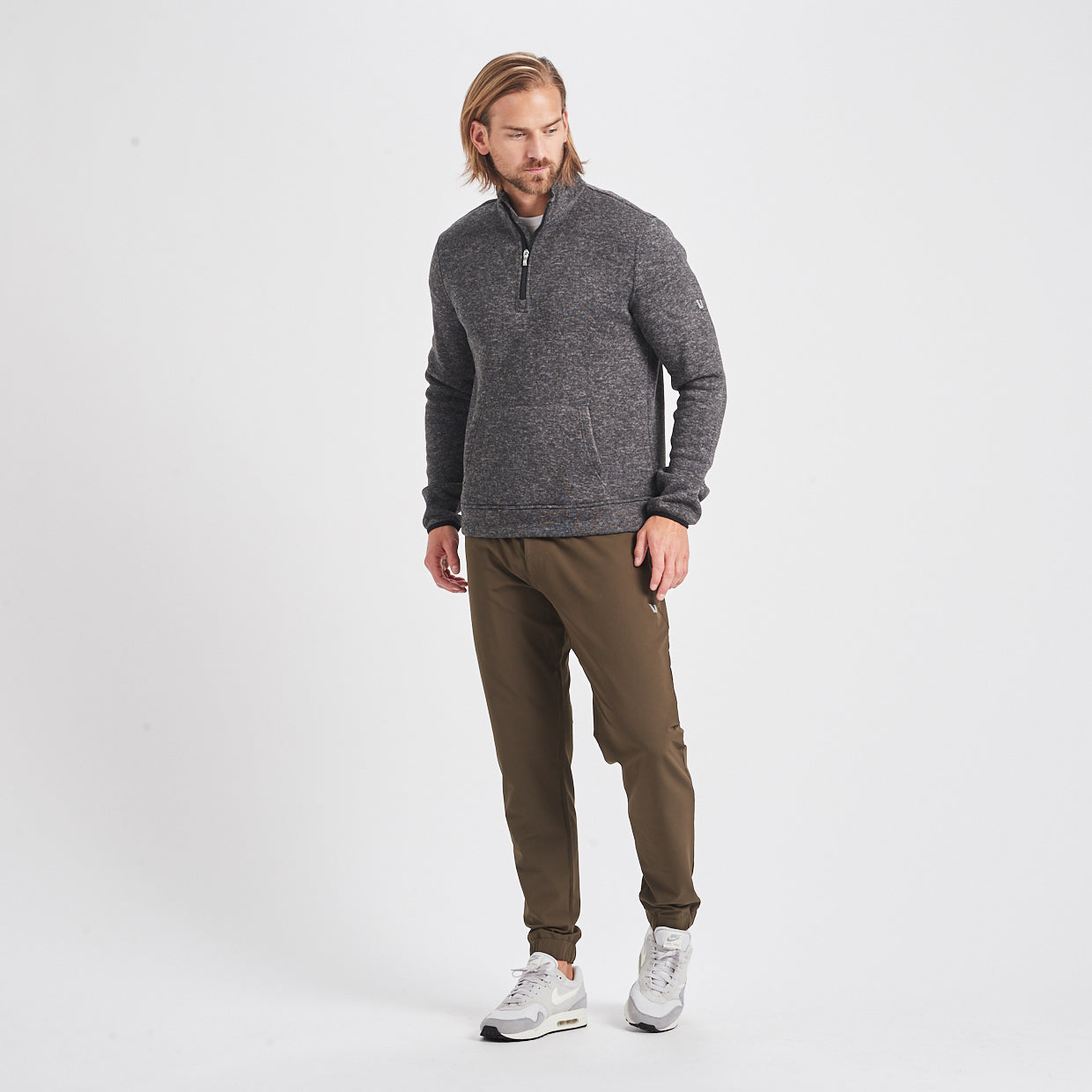 Durango Half Zip | Black Heather
