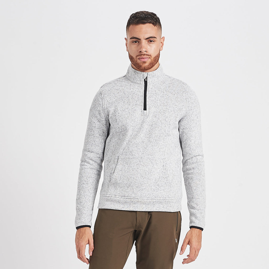 Durango Half Zip | Heather Grey