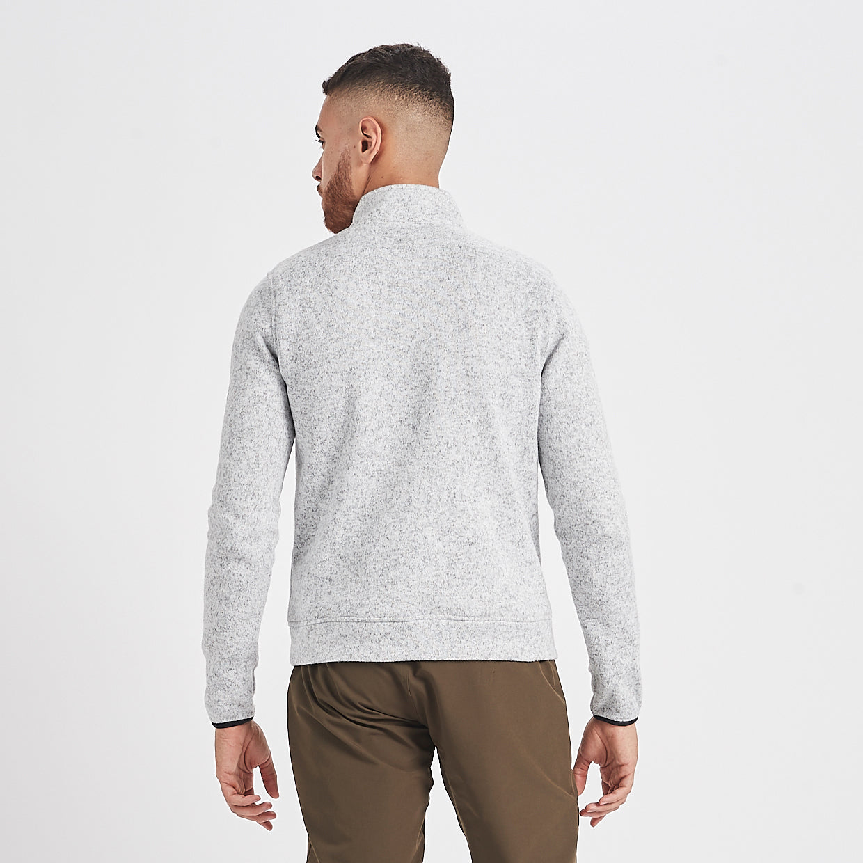Durango Half Zip | Heather Grey