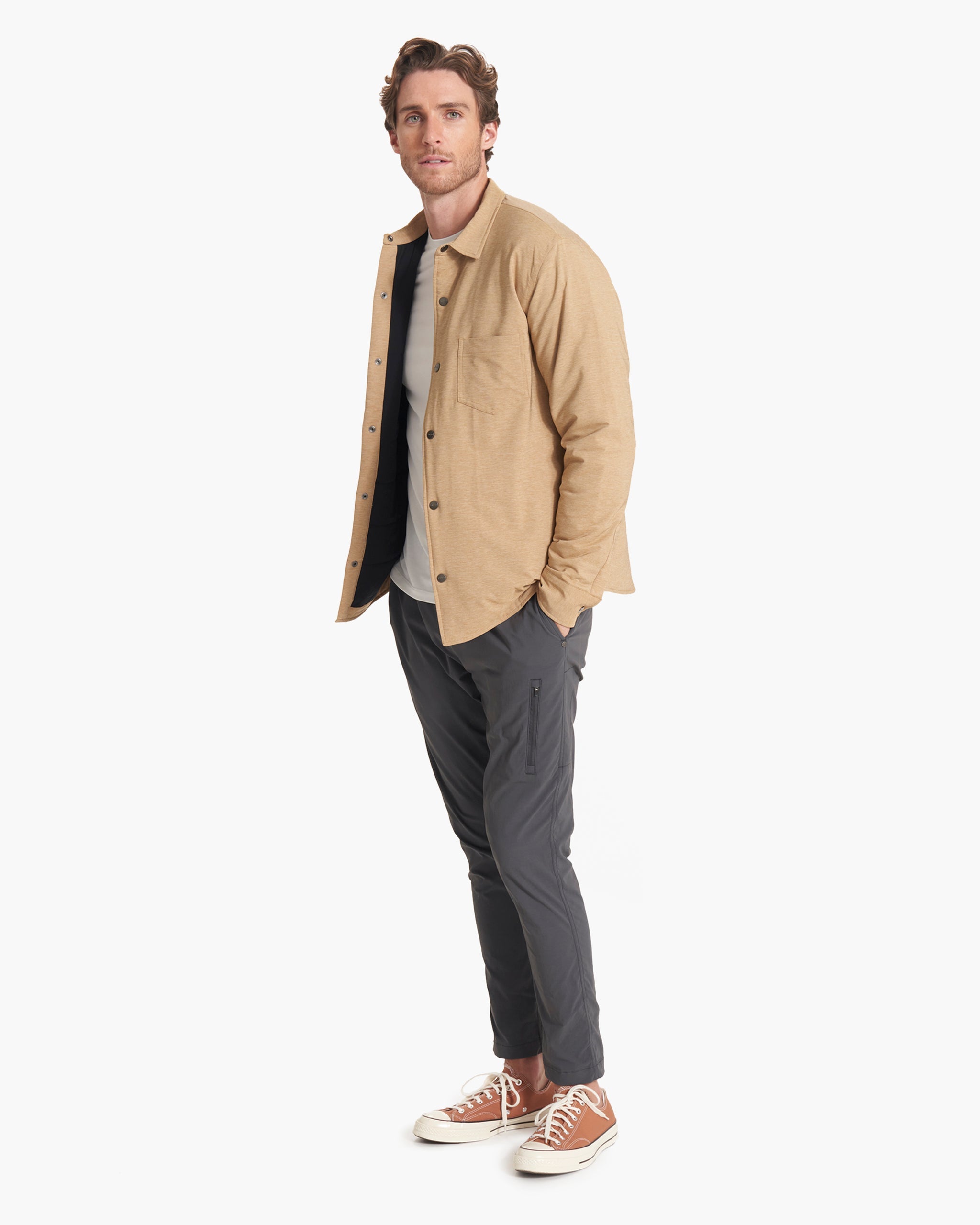 Atlas Jacket | Camel Heather
