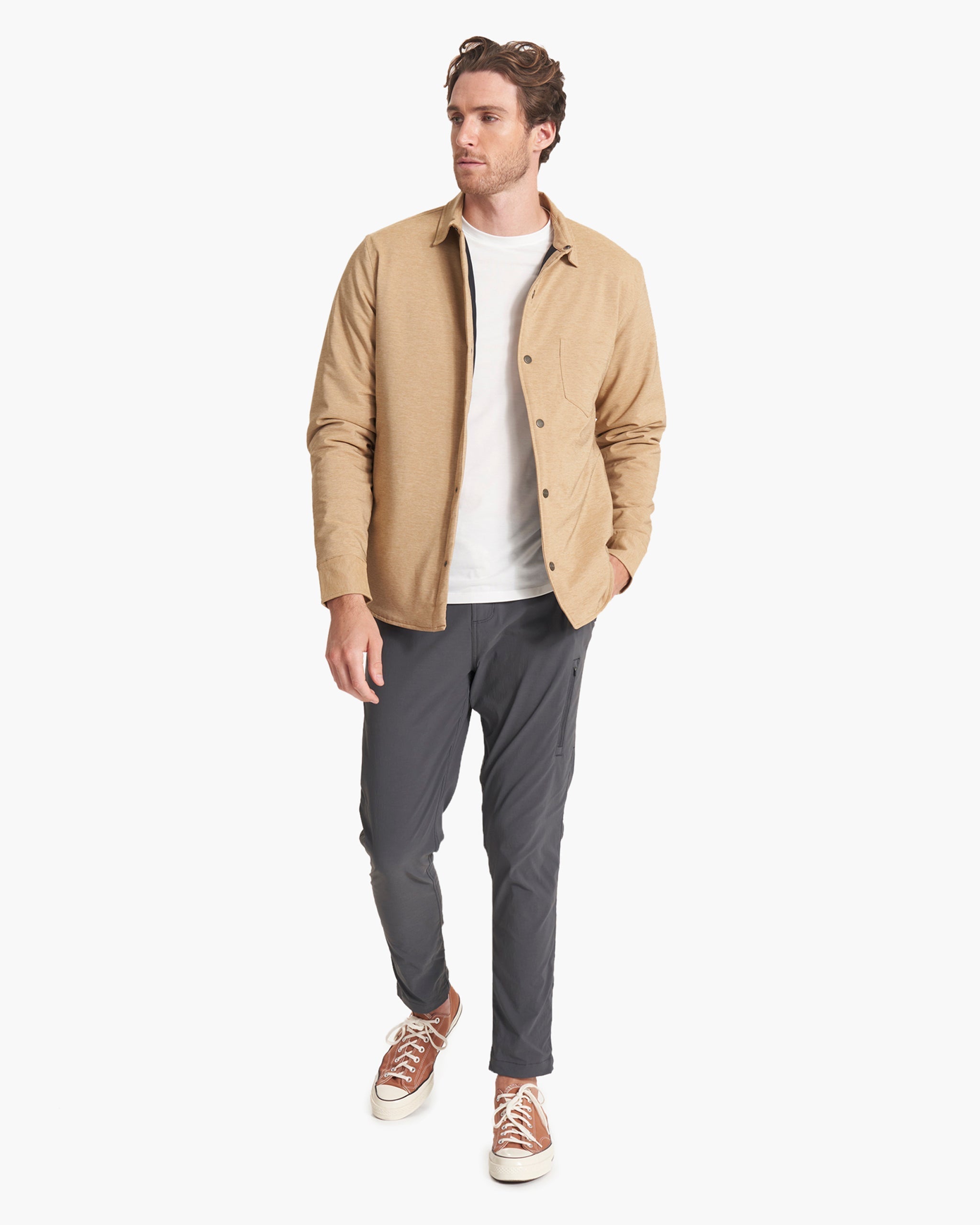 Atlas Jacket | Camel Heather