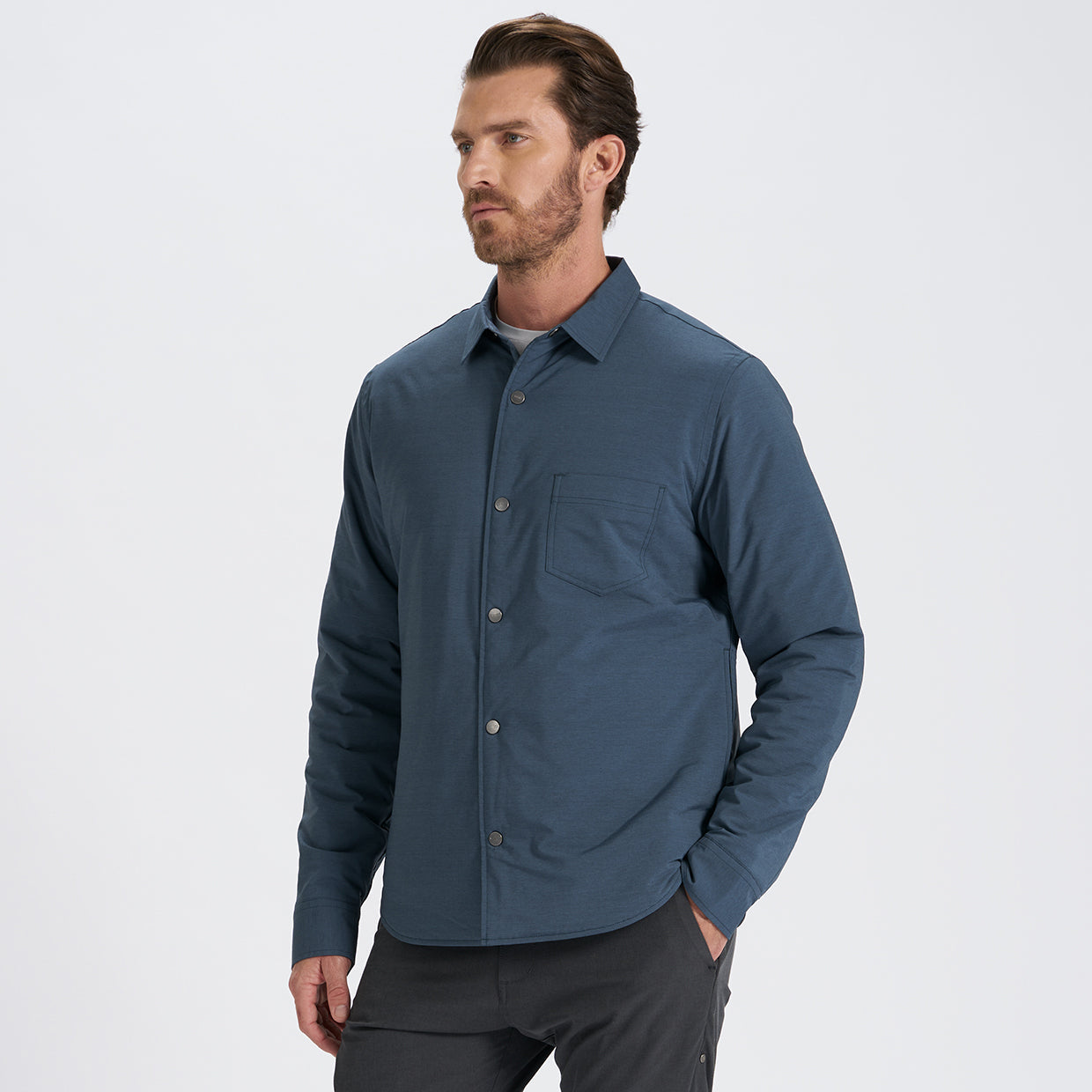 Atlas Jacket | Indigo Heather