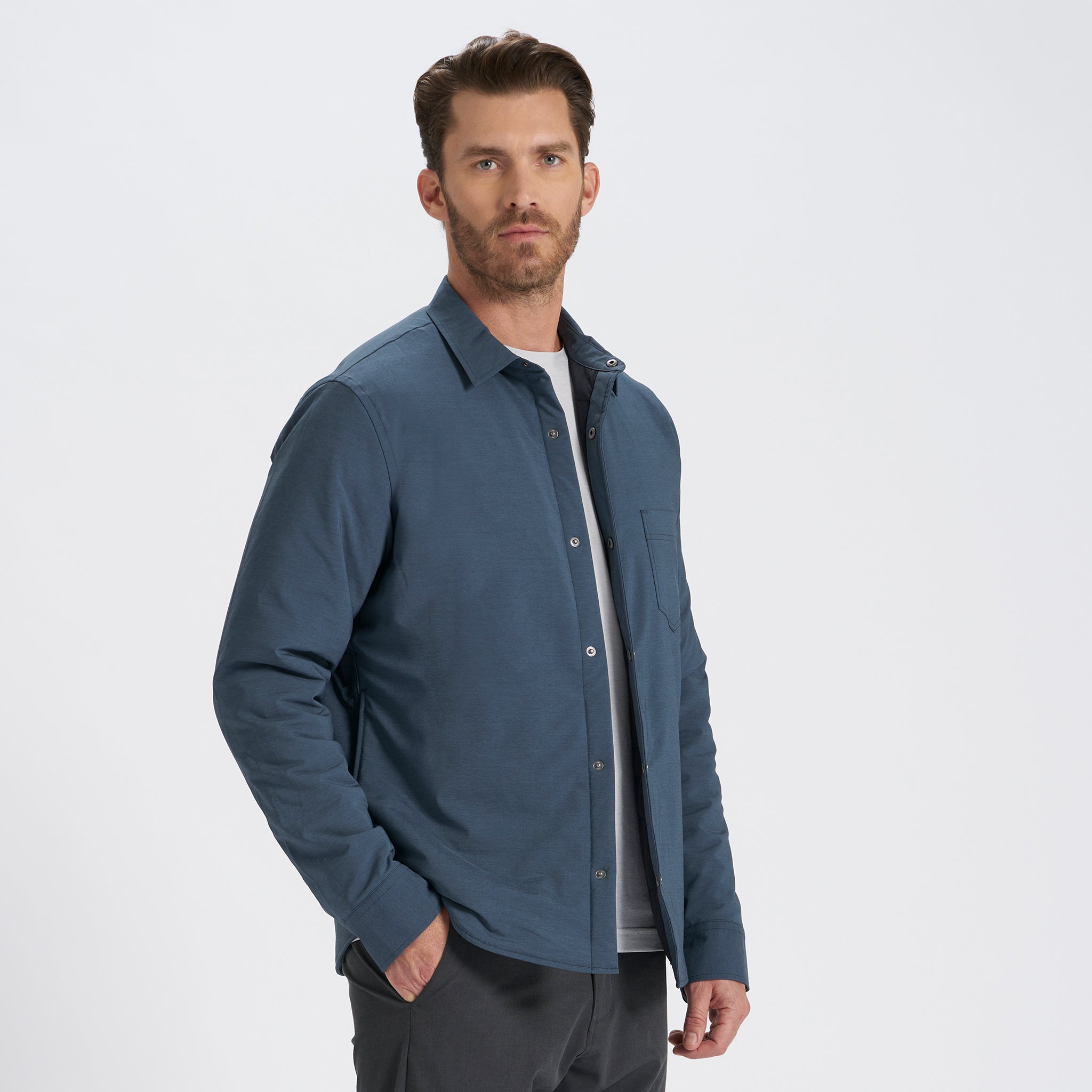 Atlas Jacket | Indigo Heather