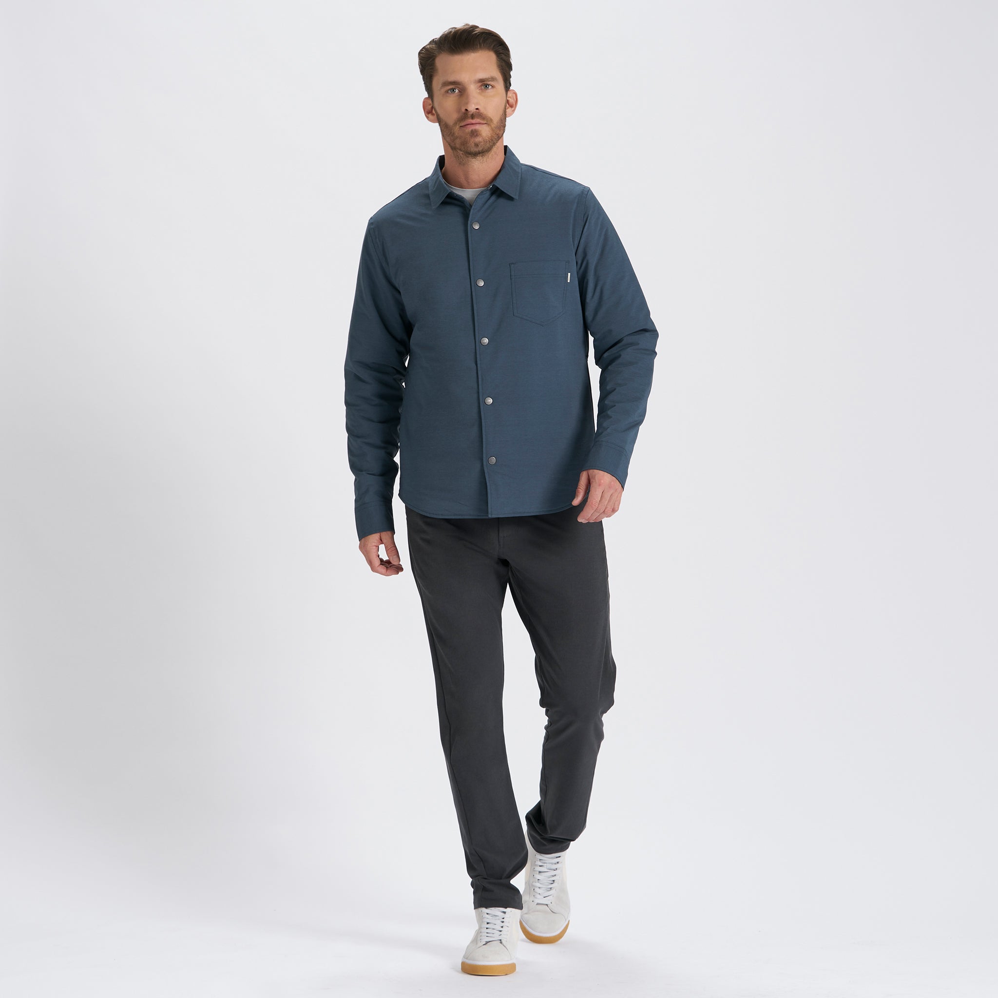Atlas Jacket | Indigo Heather