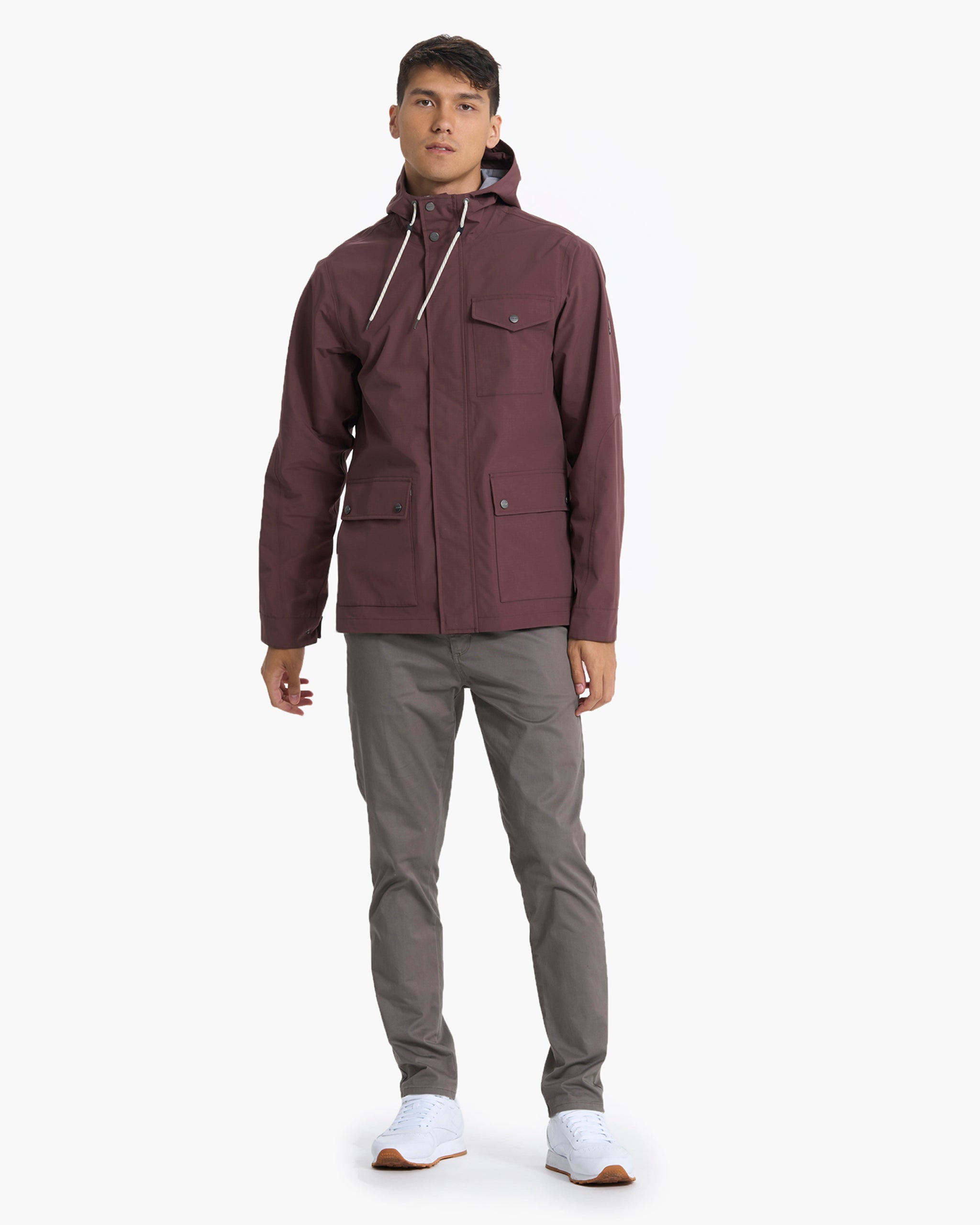 Palisades Rain Jacket | Chestnut